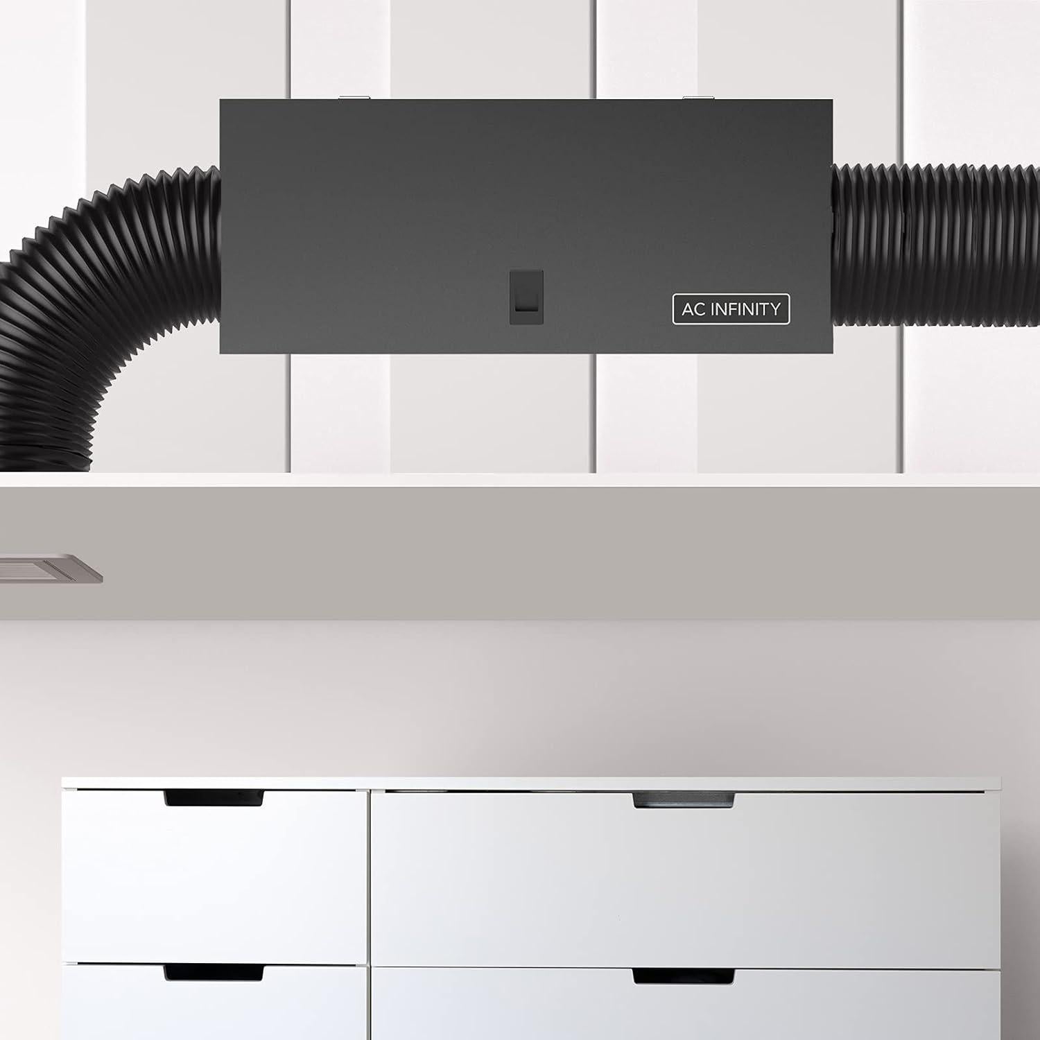 Caja de Filtro Inline AC Infinity 6" para Ventiladores HVAC