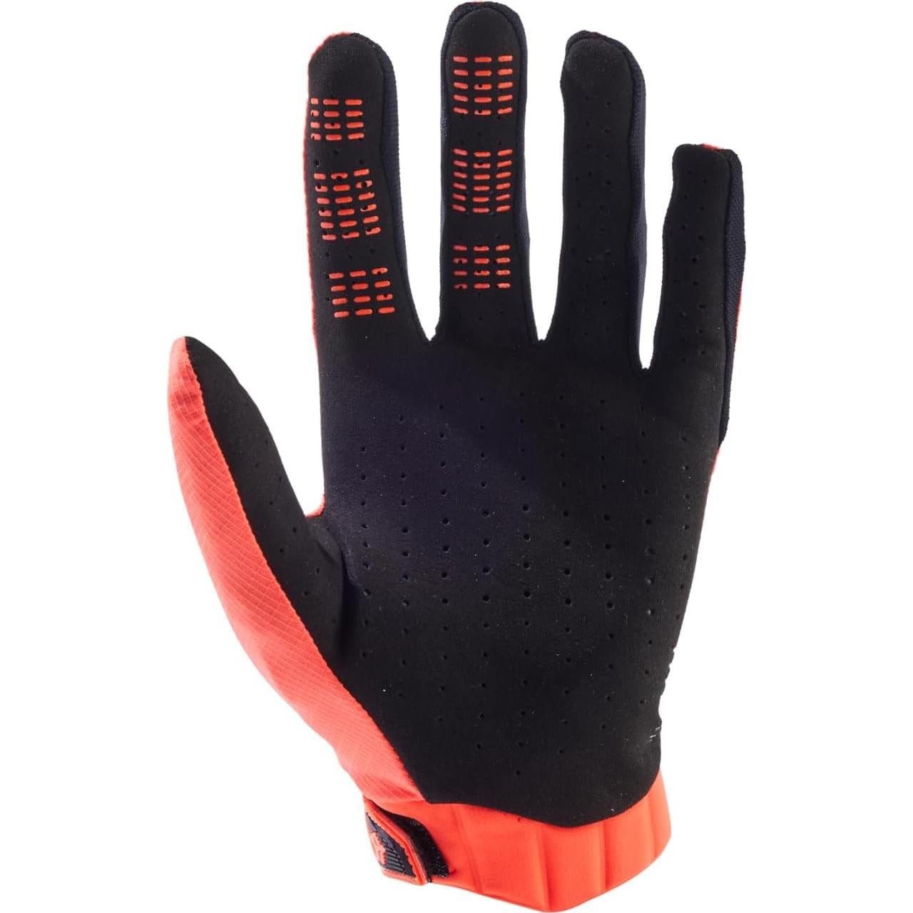 Guante de Motocross Fox Racing Flexair Naranja Fluorescente
