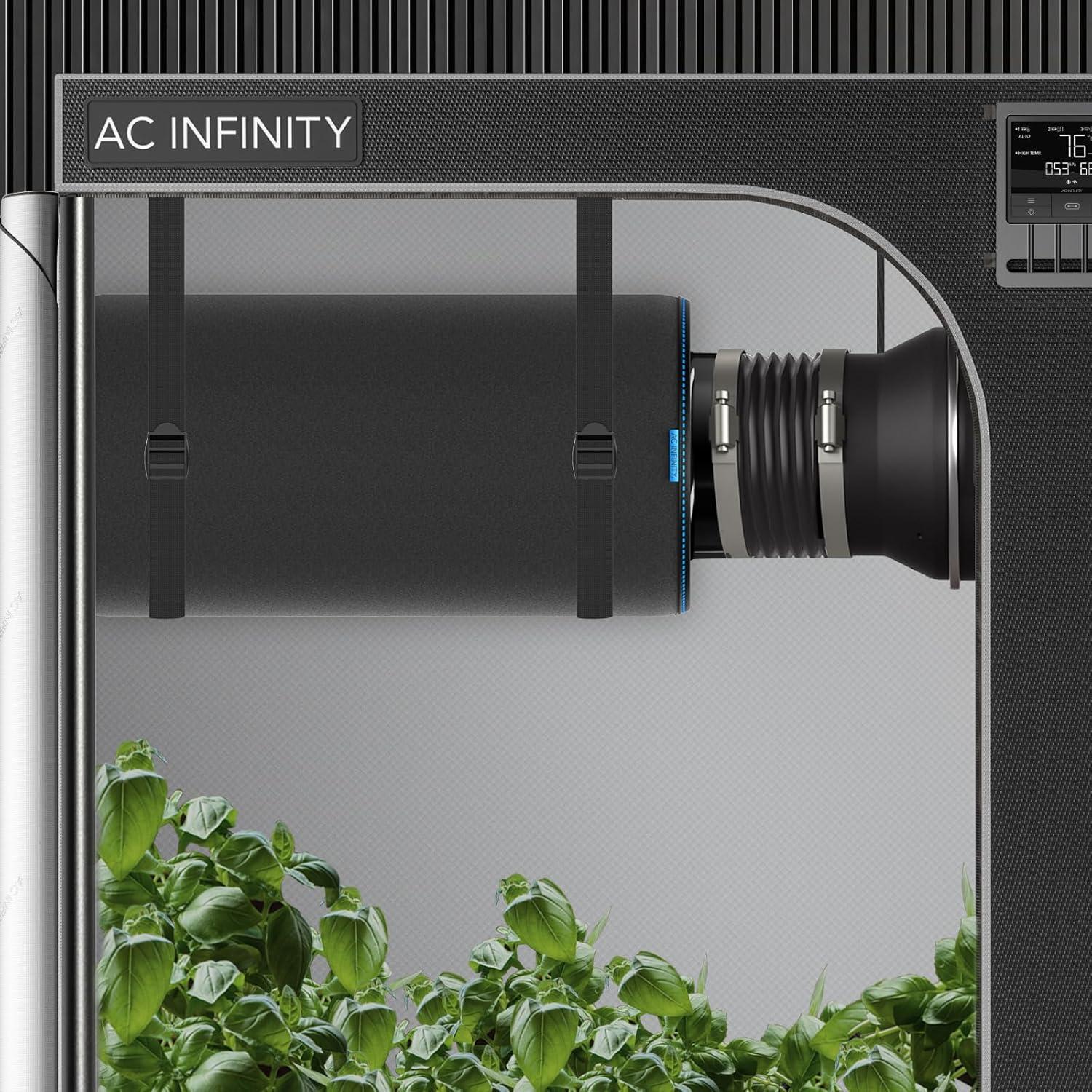 Filtro de Carbono AC Infinity 8" Premium para Cultivo