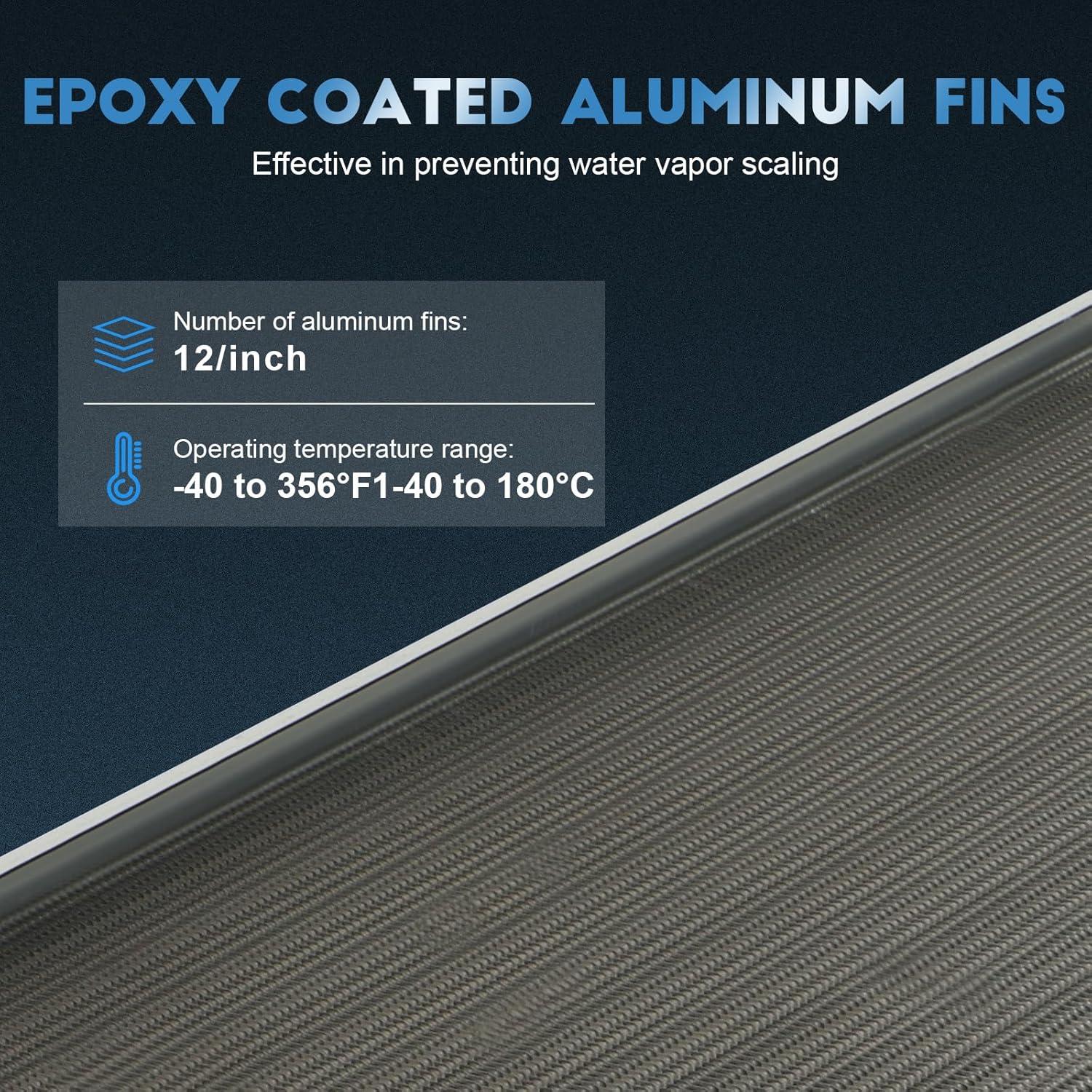 Intercambiador de Calor Dollate 20x20 cm Agua a Aire Alta Eficiencia