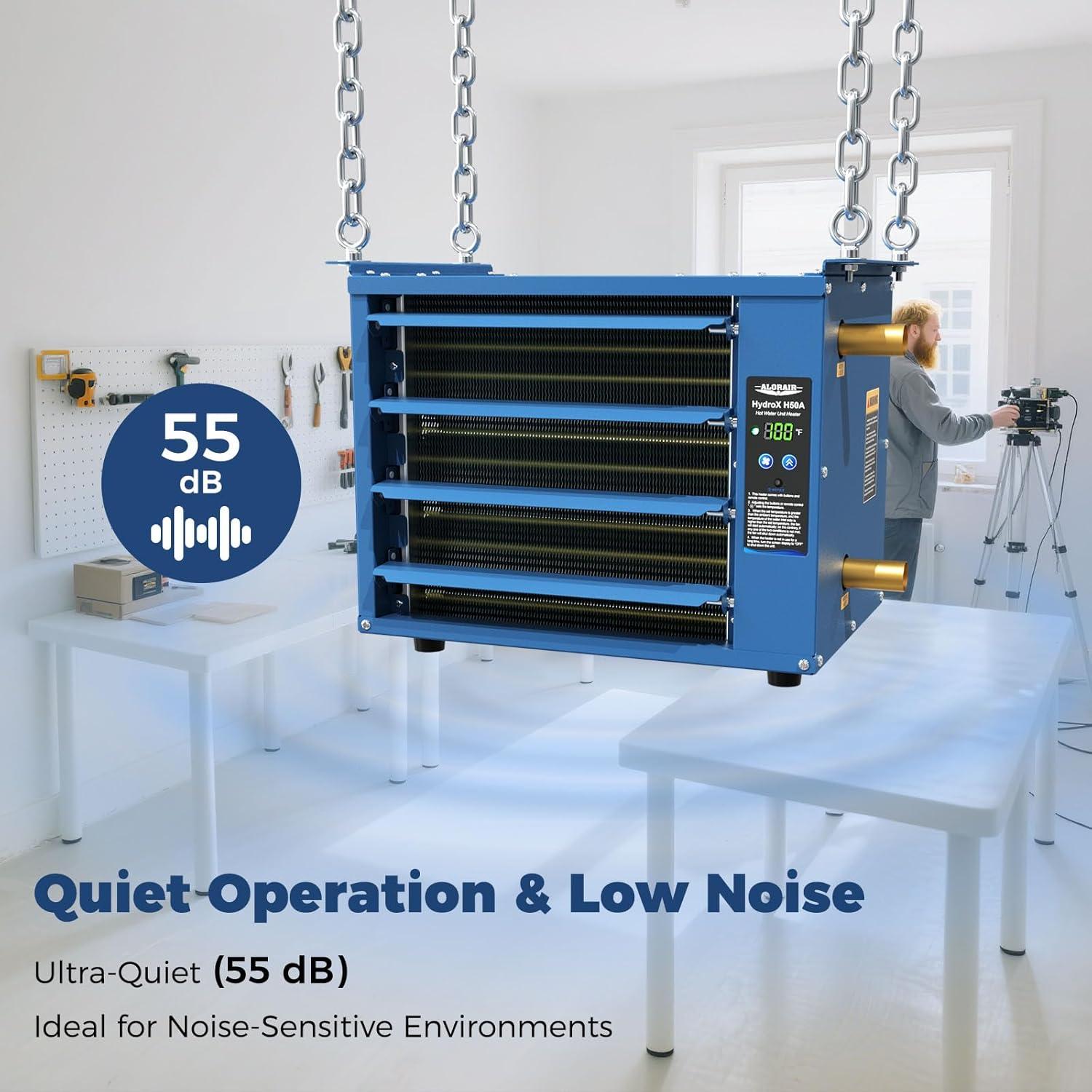 Calentador Colgante Hidronico ALORAIR HydroX H50A 50,000 BTU