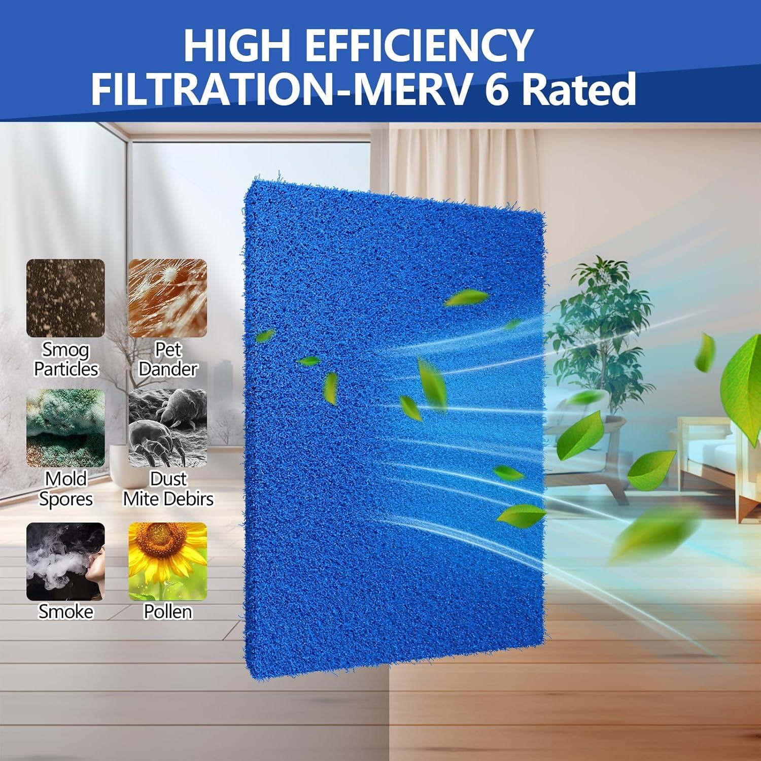 Filtro de Aire Reutilizable Demiwise 50x76 cm MERV 6