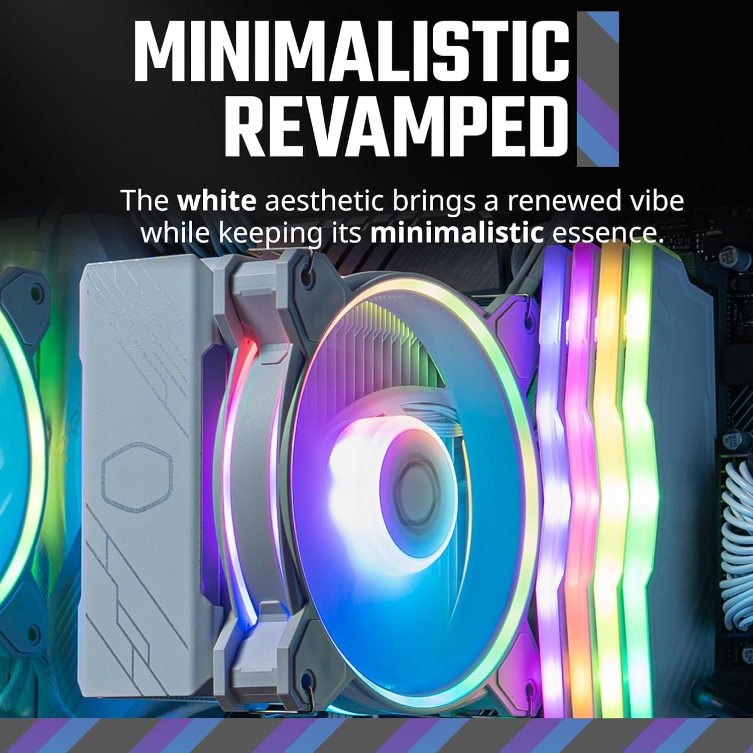 Cooler Master Hyper 212 Halo Enfriador de CPU Blanco 15.4cm