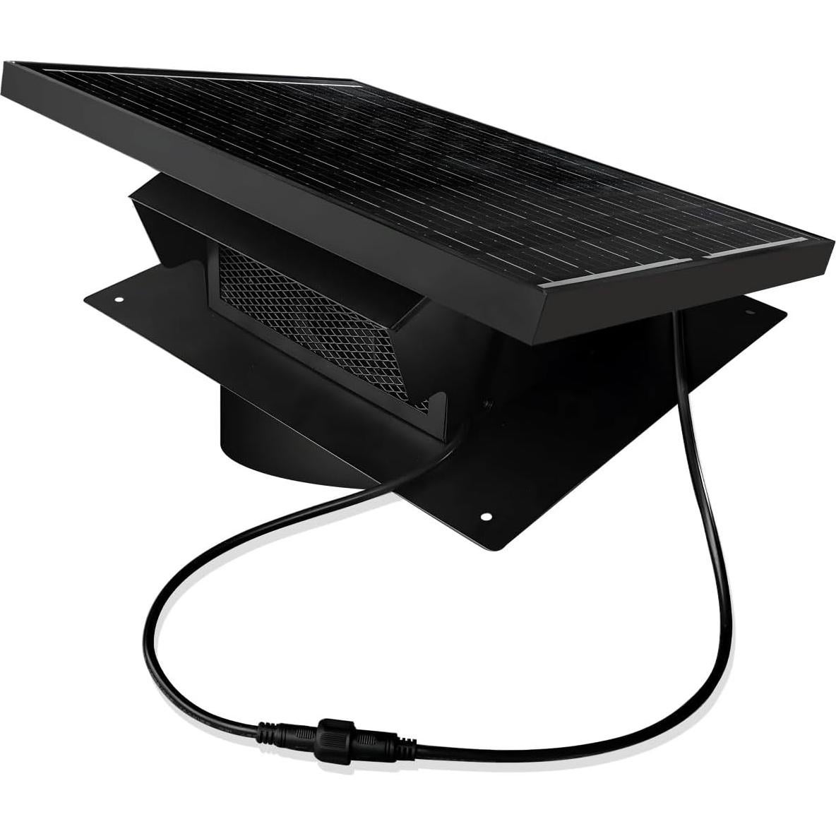 Ventilador de Techo Solar HNRLOY 25W 8" Ecológico para Garaje