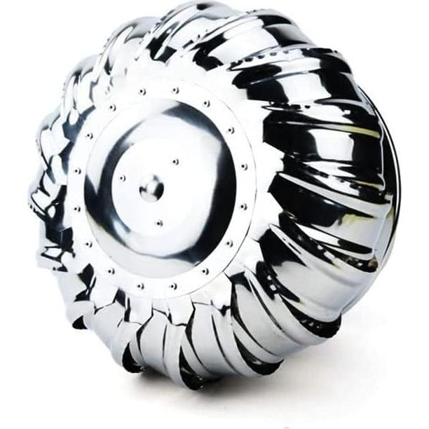 Ventilador de Techo Acero Inoxidable Municiap 110mm