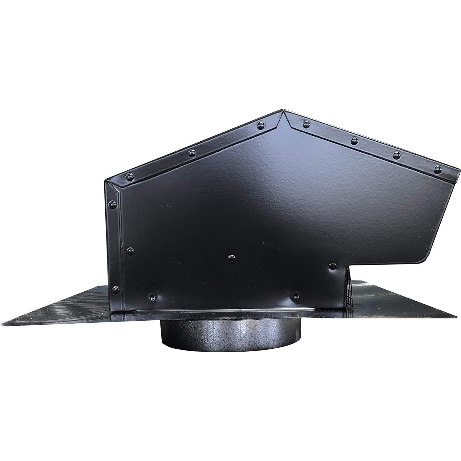 Tapa de Ventilación de Techo Builder's Best 84033 15.24 cm Negro