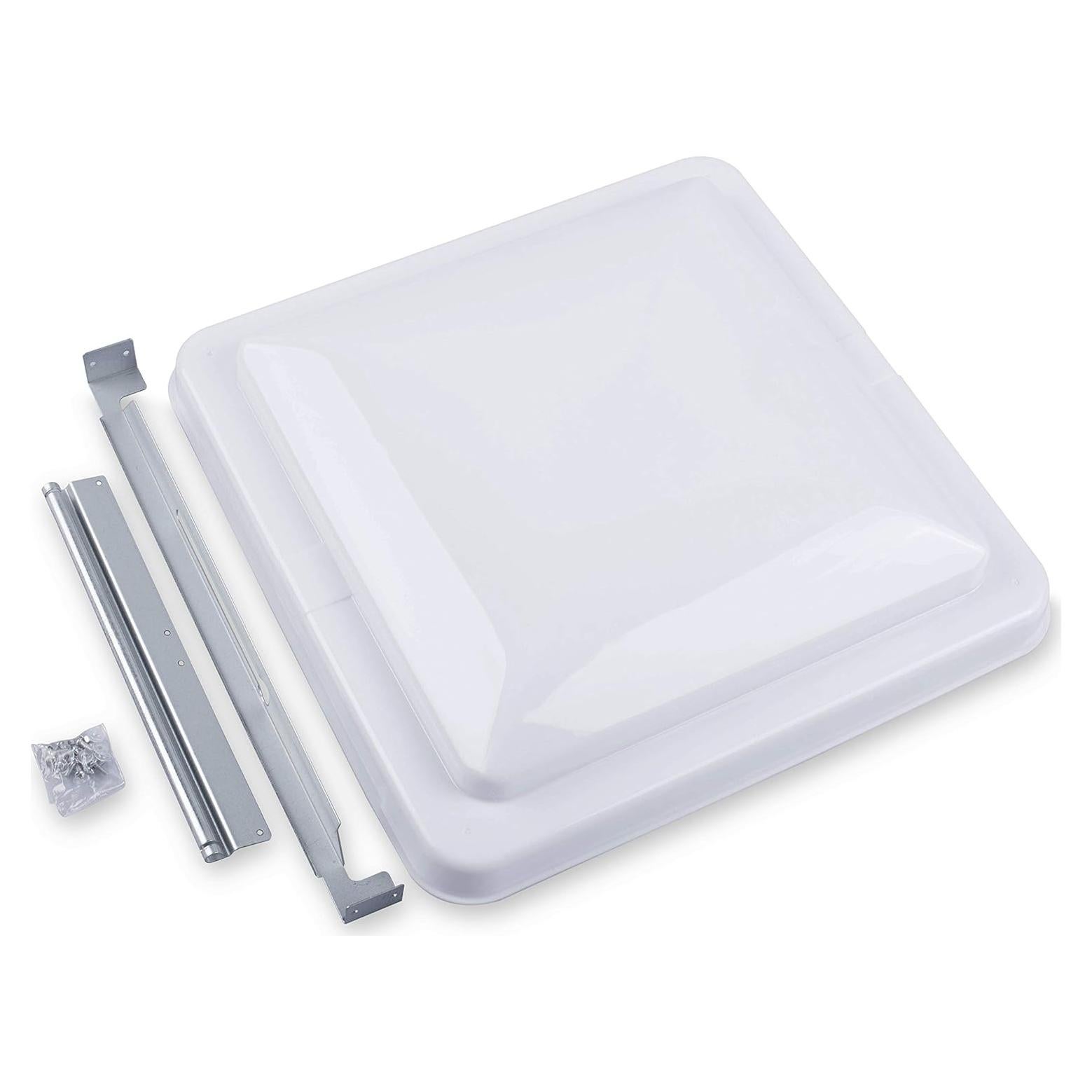 Cubierta de Ventilación de Techo RV Camp'N 14"x14" Blanca