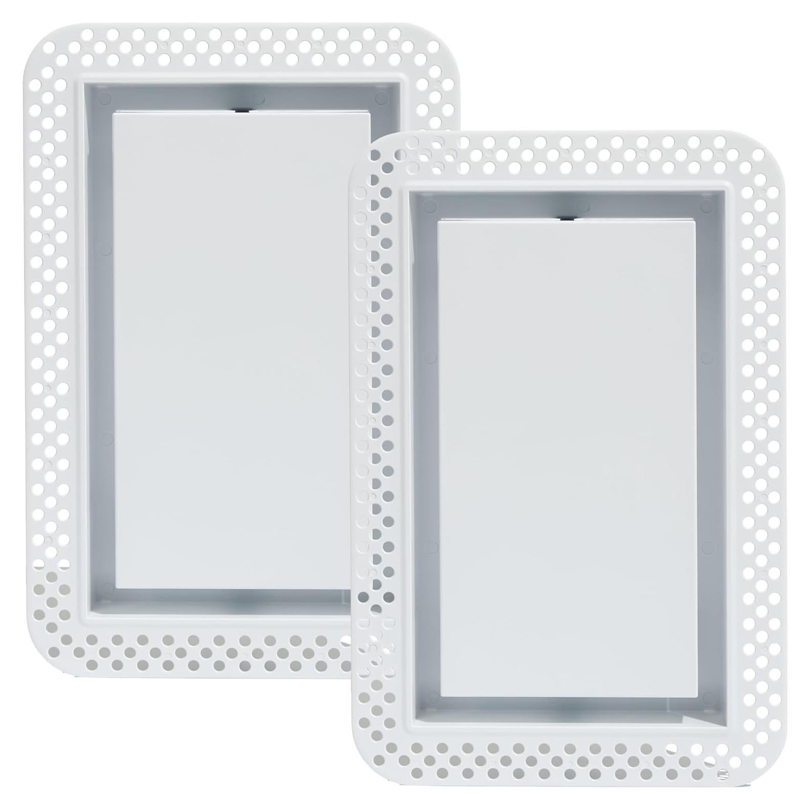 Rejilla de Ventilación Fittes Lite 4x10" Blanca - Paquete de 2