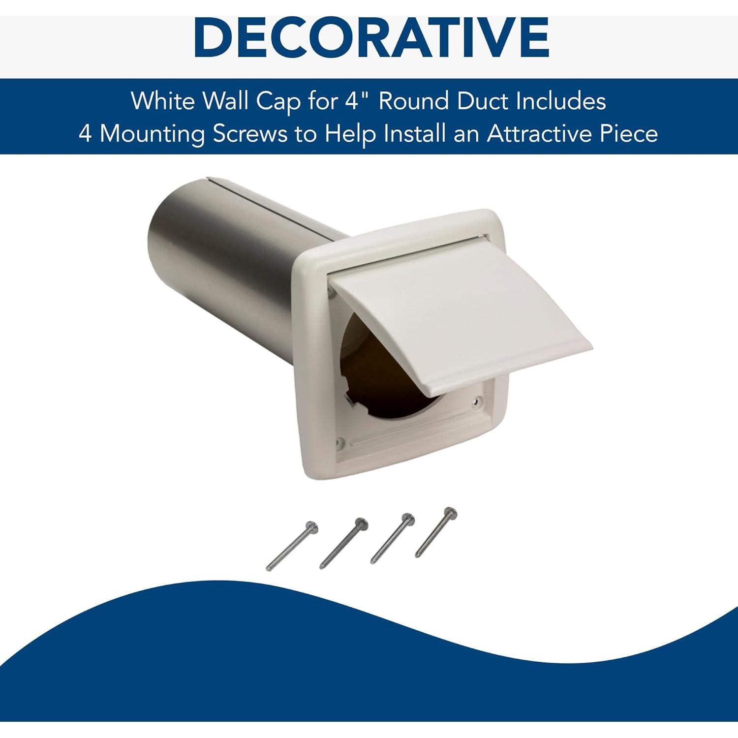 Kit de Conductos de Pared Flexible Broan-NuTone WVK2A 9 Piezas 10.16 cm