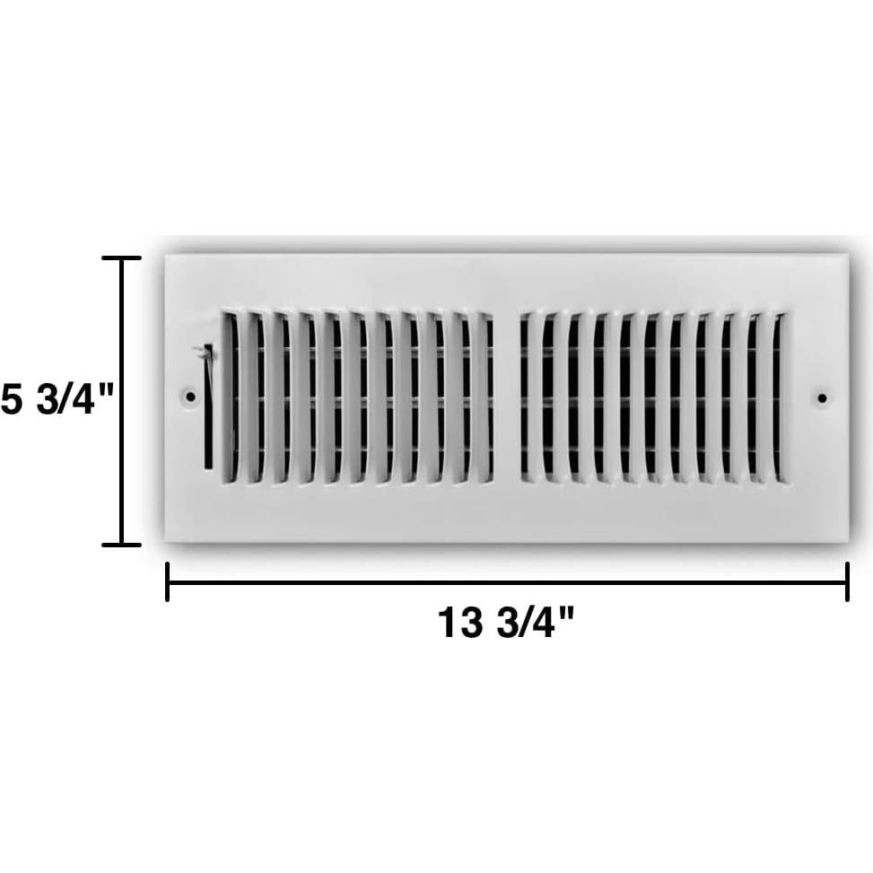 Cubierta de Ventilación Hartford 30.48x10.16 cm Ajustable