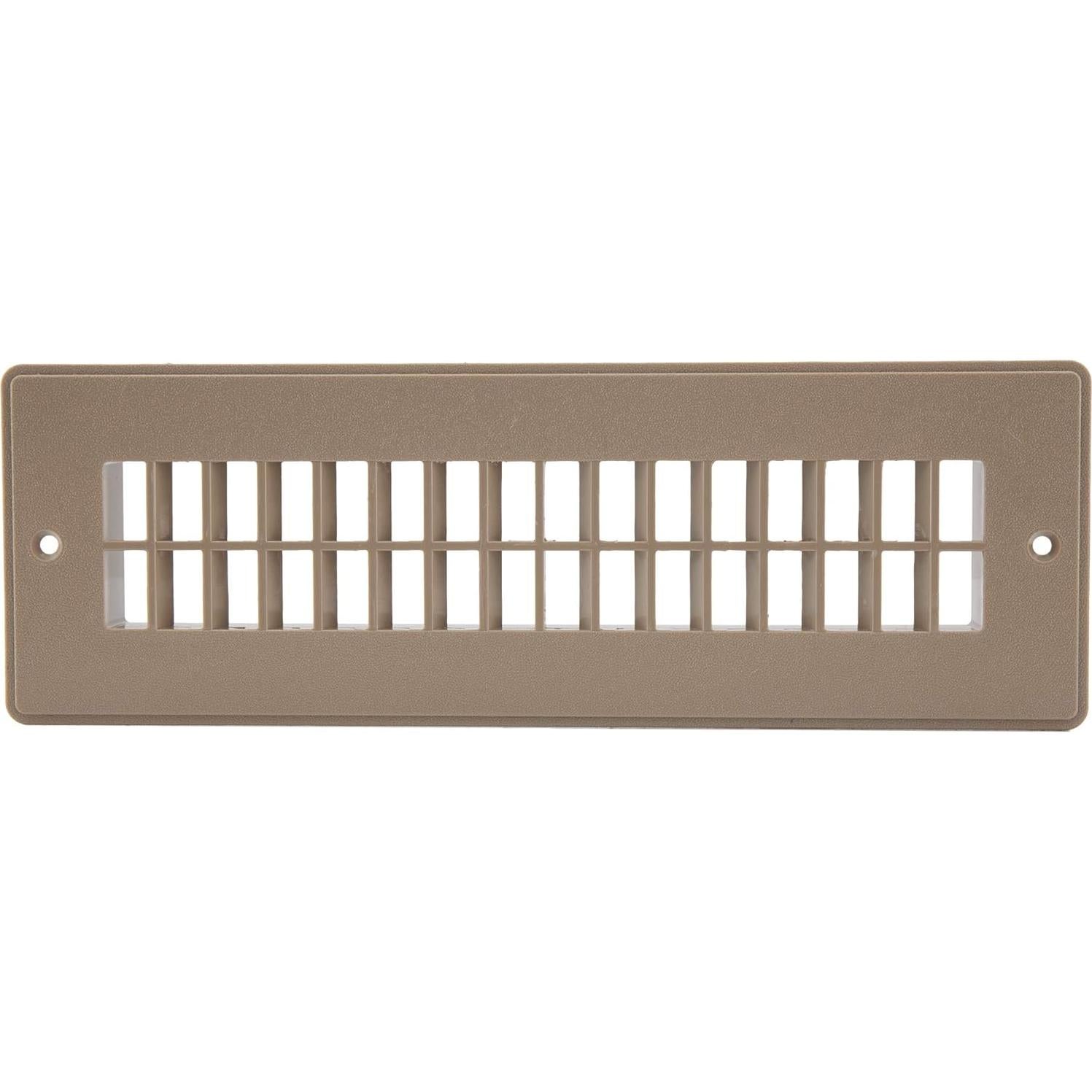 Registro de Piso RecPro Beige 10.16 cm x 30.48 cm Fijo