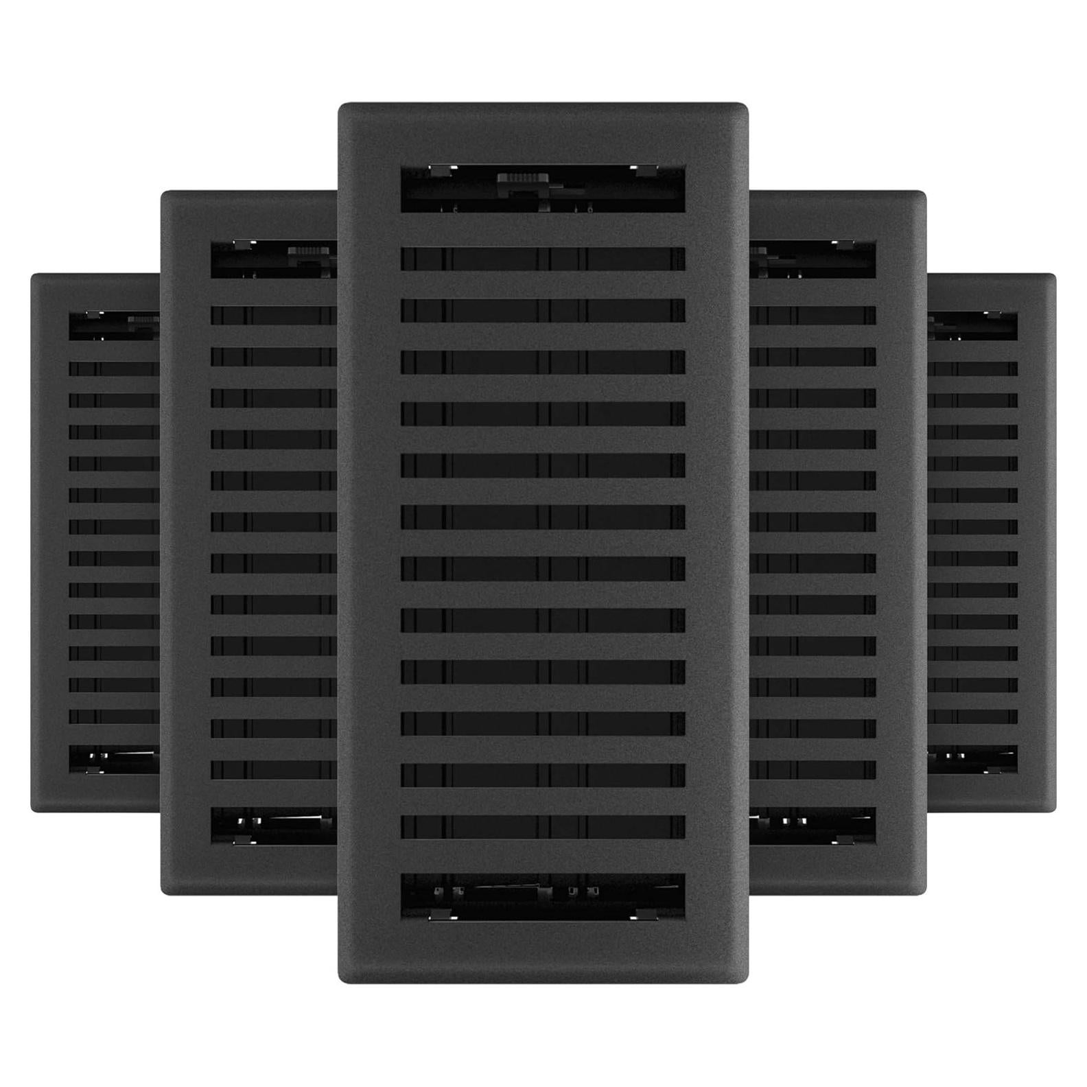 Registro de Piso Decorativo Imperial Montezuma 4x25.4cm, Paquete de 5