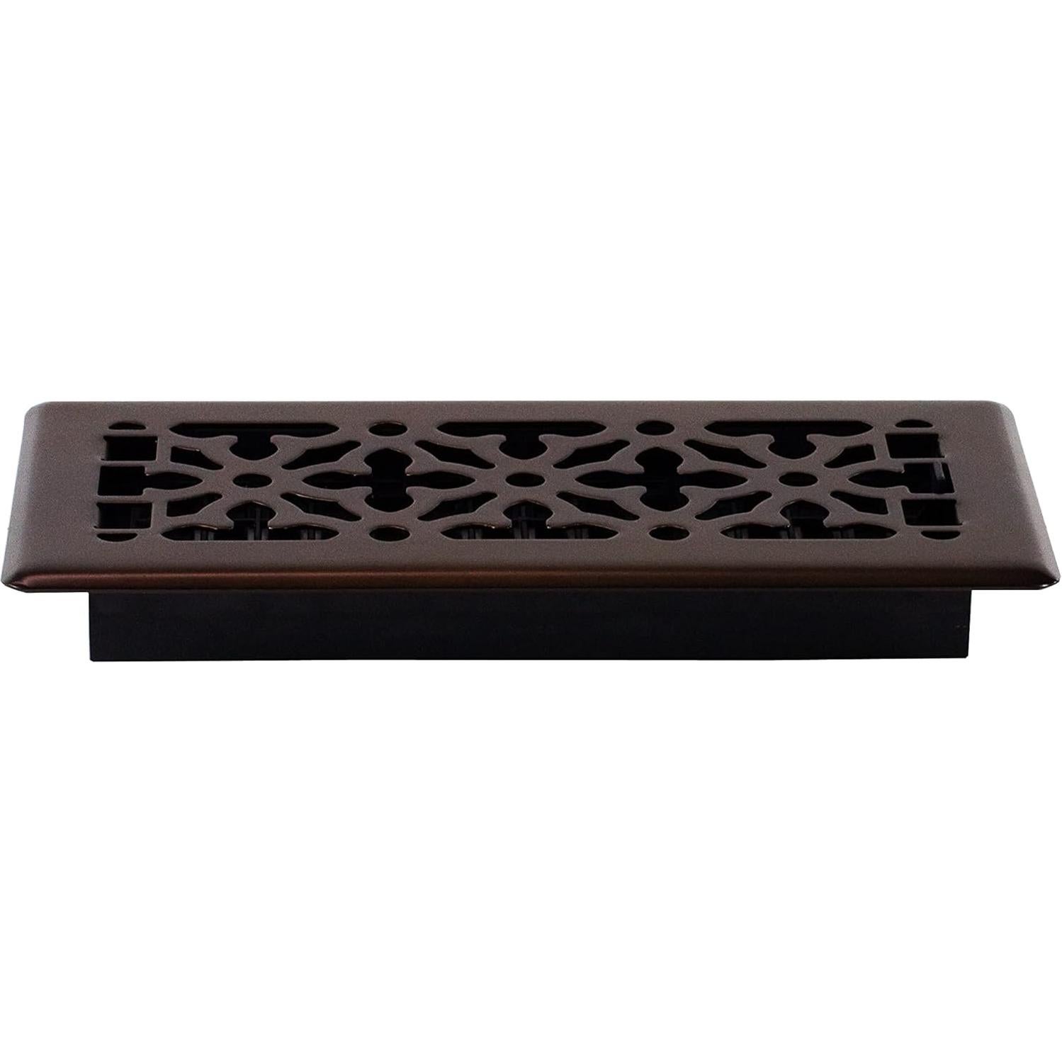 Rejilla de Piso Decor Grates Acero Gótico 4x10 cm Bronce Frotado