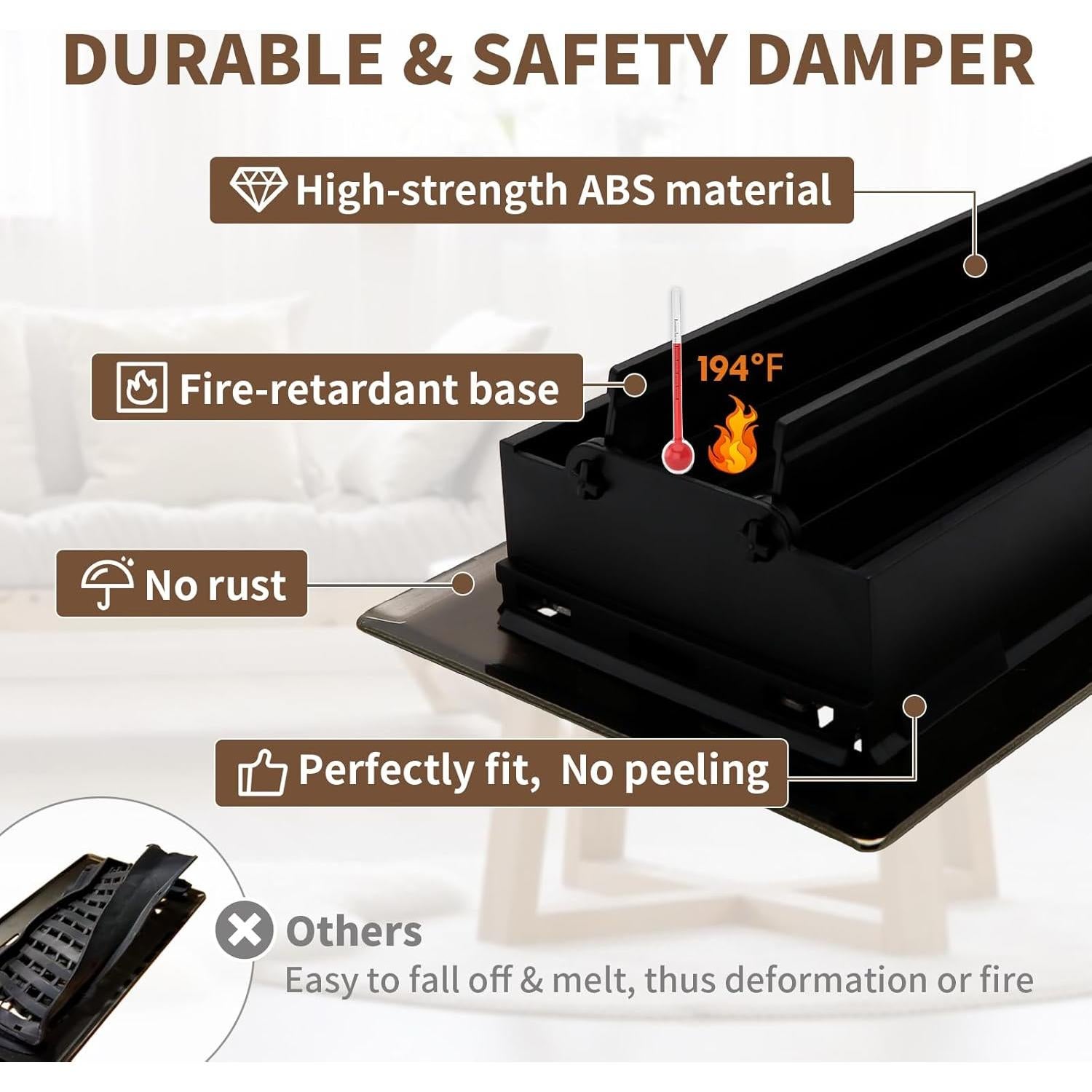 Registro de Piso SANYCASA 10x25 cm Niquel Satinado Ajustable