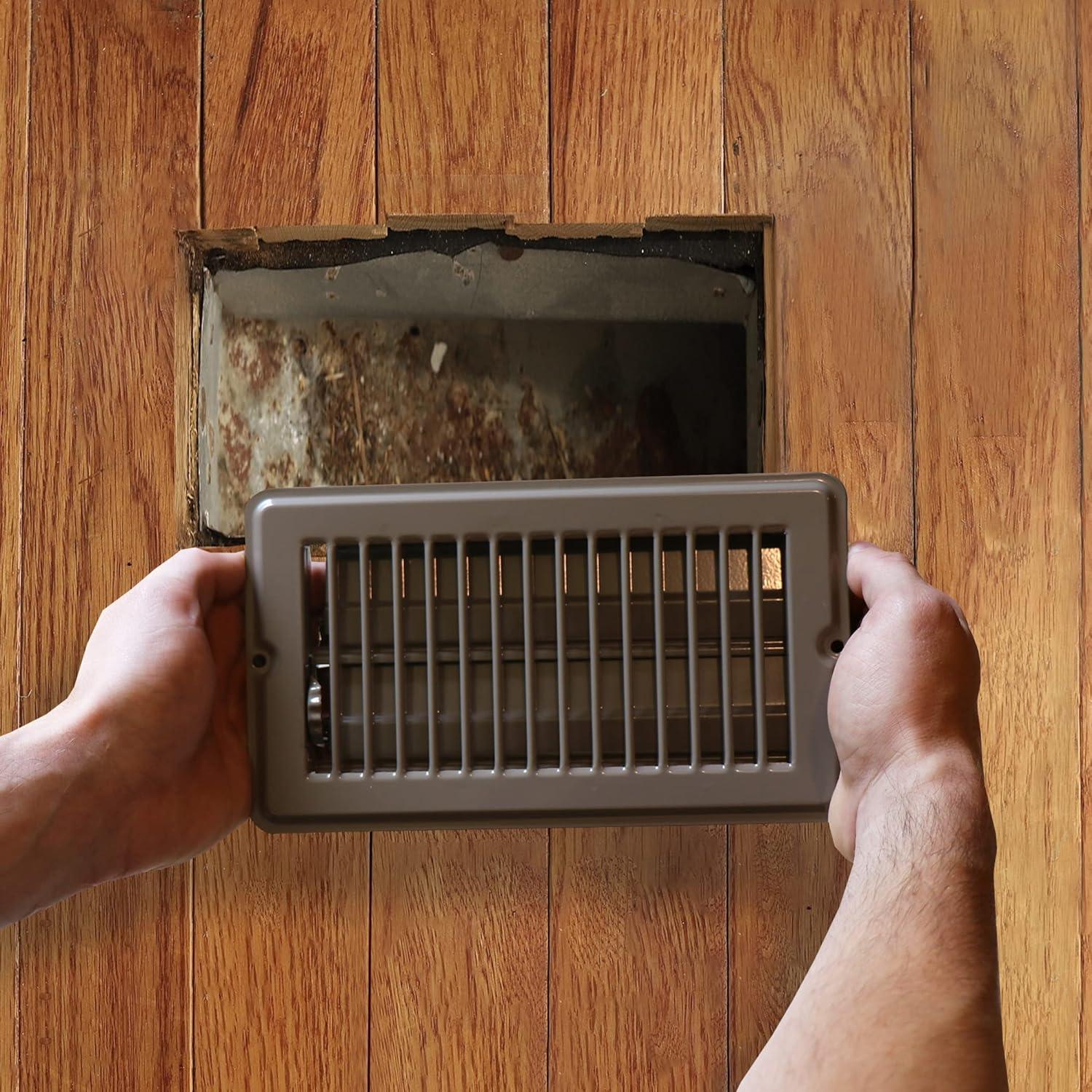 Registro de Piso Danco 61789 Acero 10x20 cm Marrón