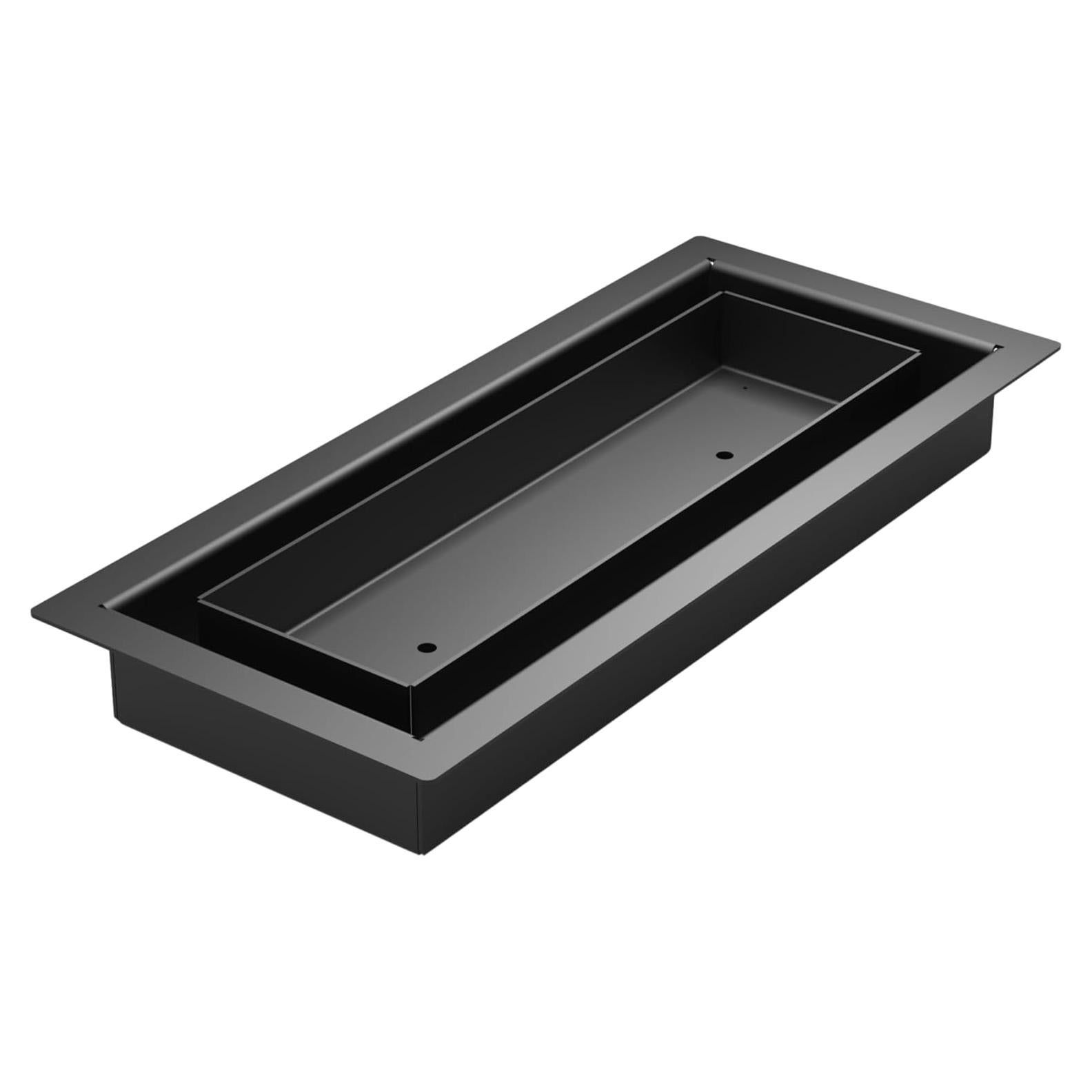 Cubierta de Ventilación de Piso AIRWINKS 4X10 Negro Sandtex