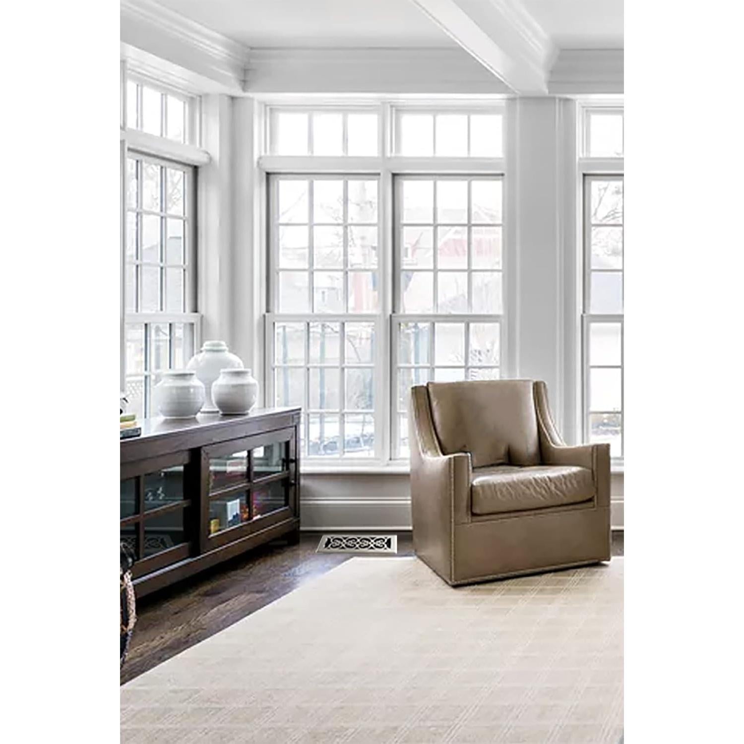 Rejillas de Piso Decor Grates Acero Niquelado 10x25 cm Paquete 8