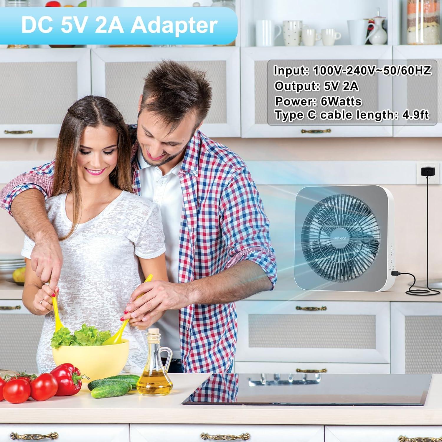 Ventilador de Caja JUMXION 10" Silencioso 3 Velocidades