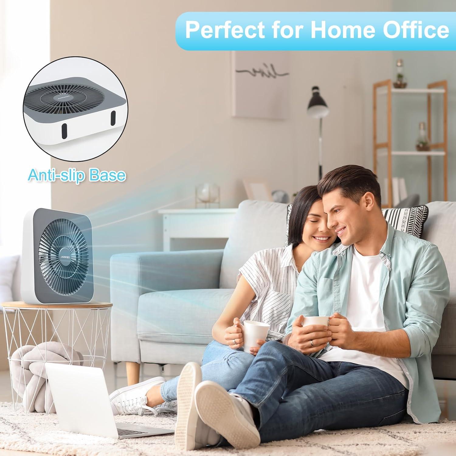 Ventilador de Caja JUMXION 10" Silencioso 3 Velocidades