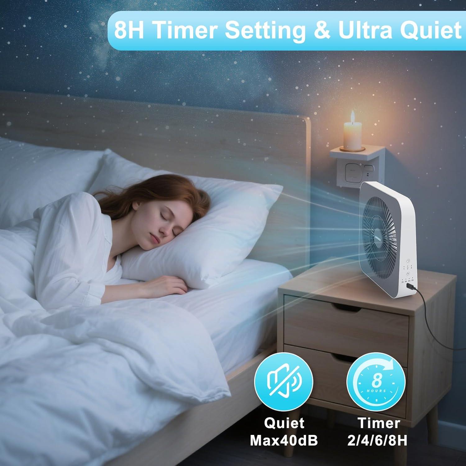 Ventilador de Caja JUMXION 10" Silencioso 3 Velocidades