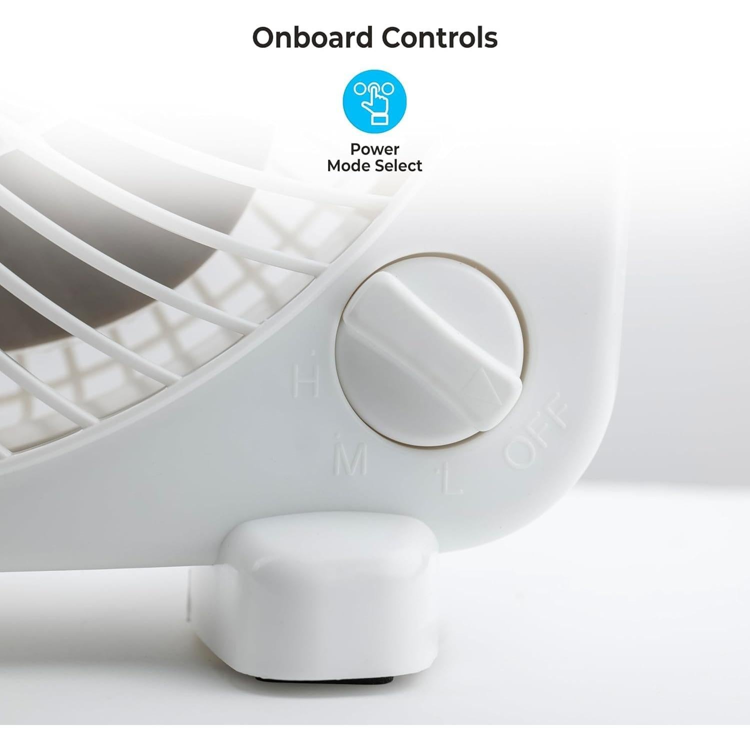 Ventilador de Mesa EZ-CHILL BP-9B 9" 2 Velocidades Silencioso