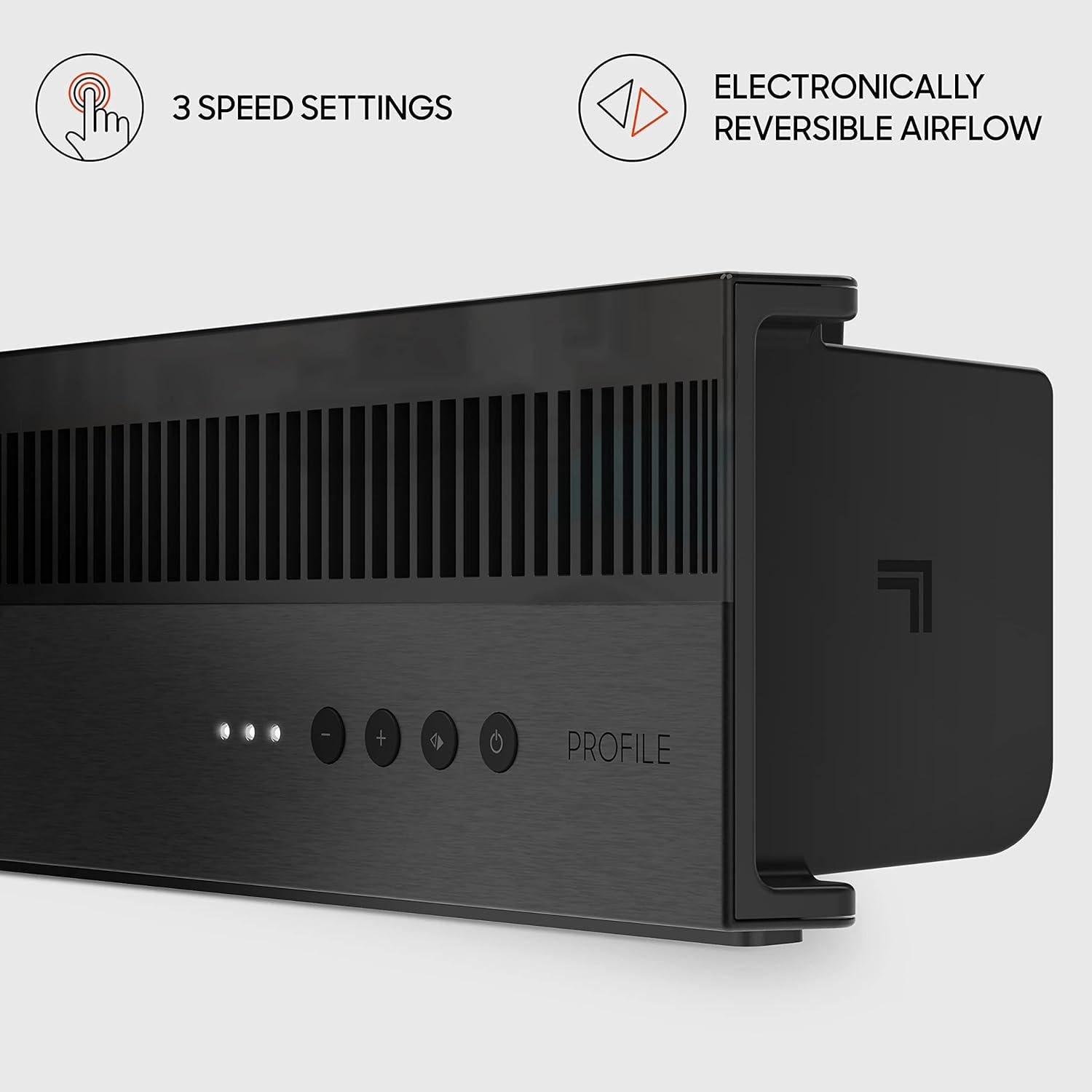 Ventilador de Ventana Sharper Image Perfil 3 Velocidades