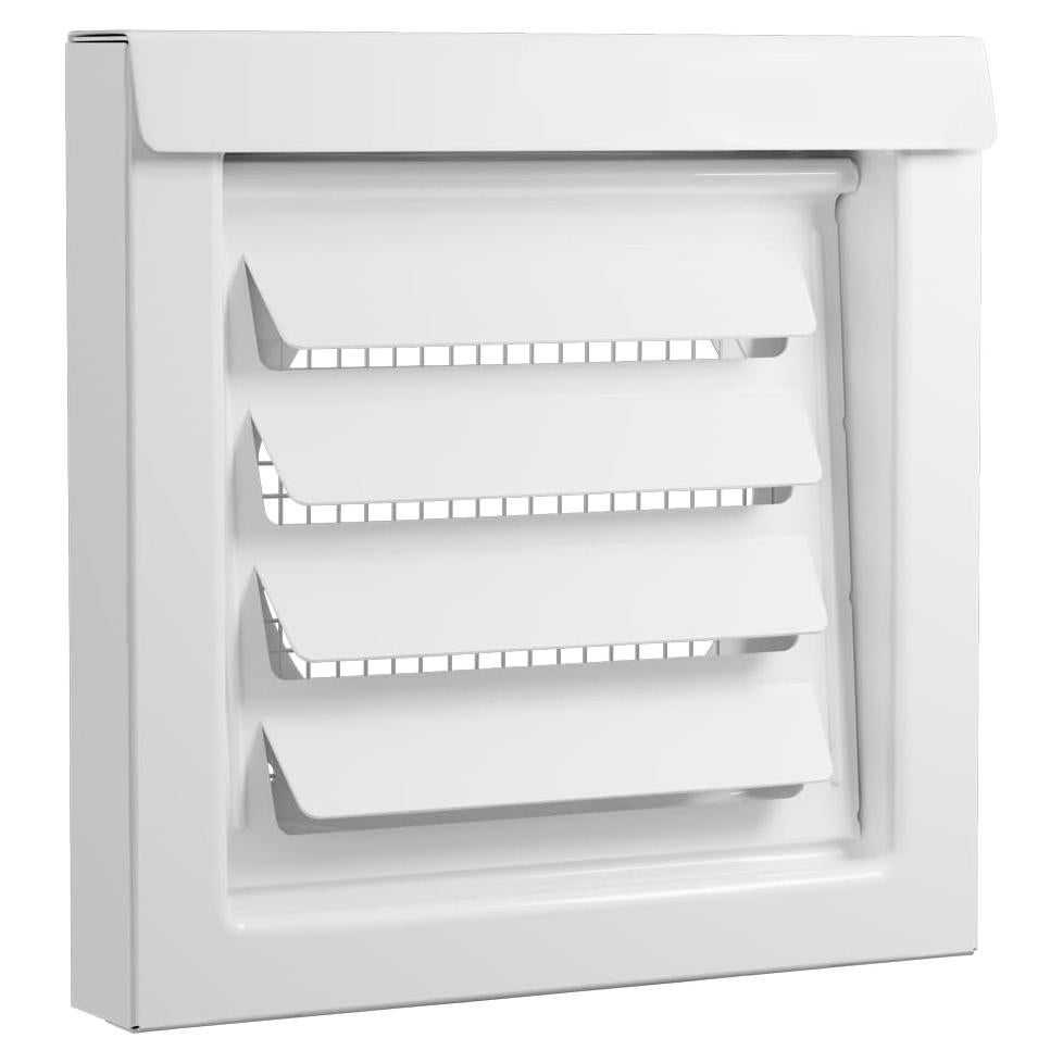 Rejilla de Ventilación de Metal Fresh Vent 10.16 cm Blanca