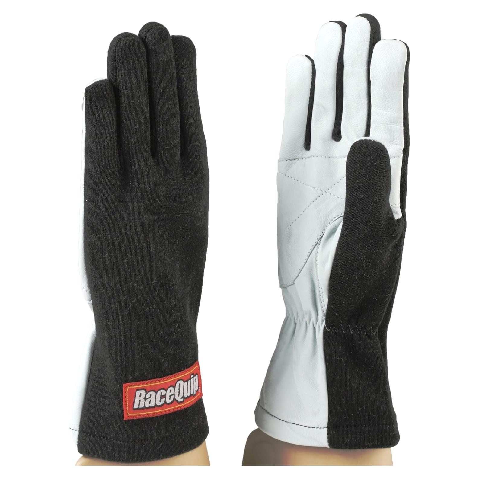 Guantes de Conducción RaceQuip RQP 350 XL Negro/Blanco