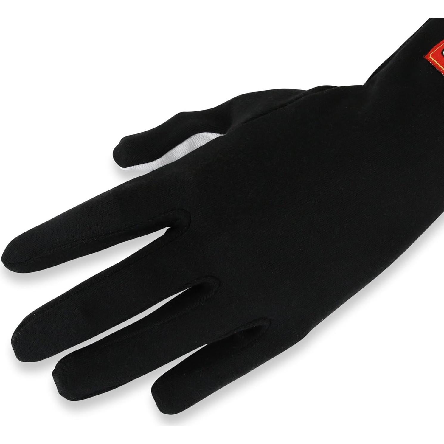 Guantes de Conducción RaceQuip RQP 350 XL Negro/Blanco