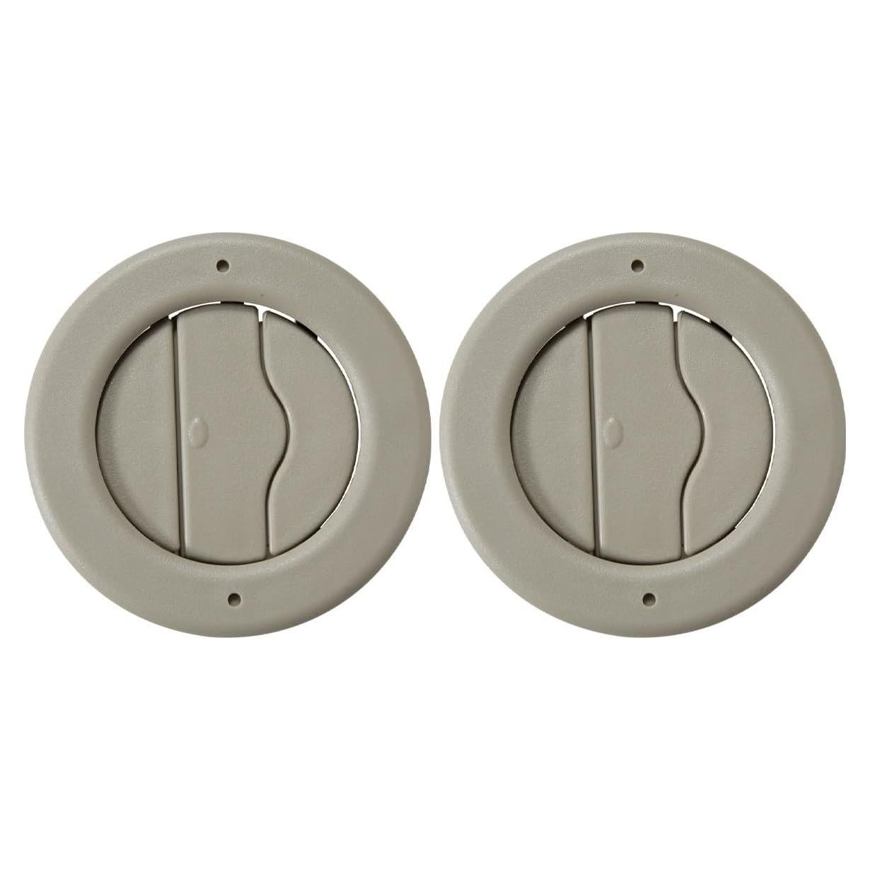 Ventilación de Aire Techo RLB-HILON 2PCS Beige Compatible Chevy/GMC