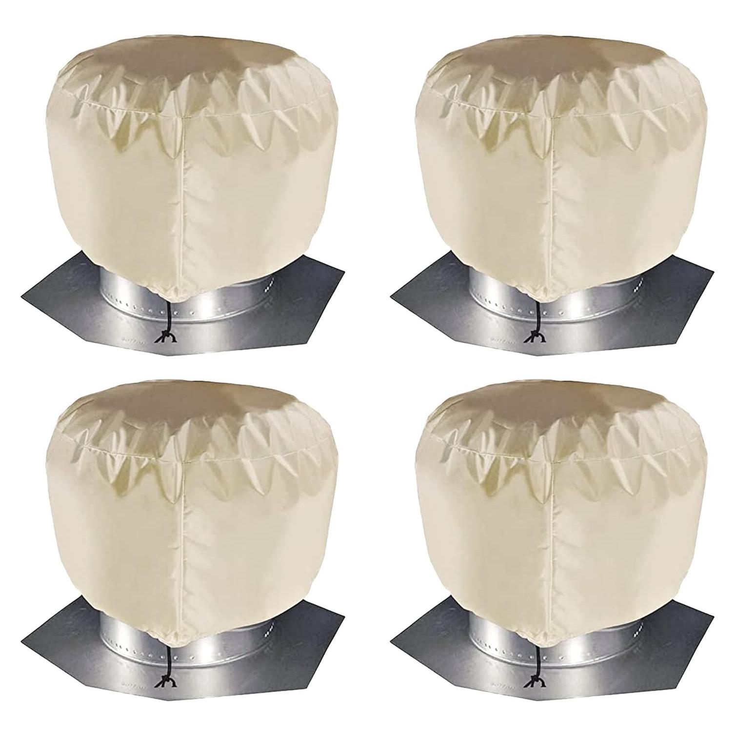 Cubierta de Ventilación de Techo Nopwer 20x20 cm - 4 Pcs