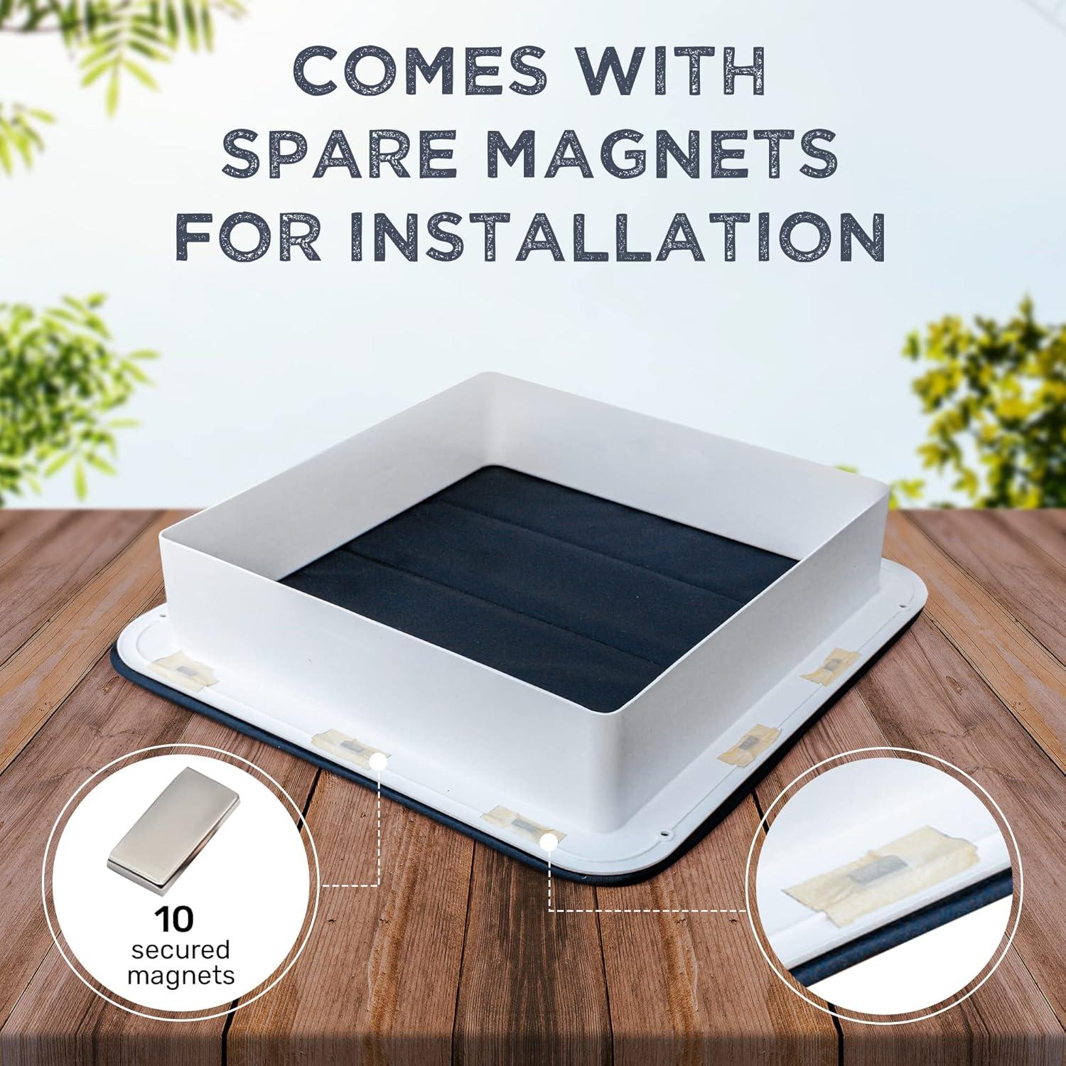 Cubierta Aislante de Ventilador MaxxAir Viviendo en una Burbuja 41.9x41.9cm