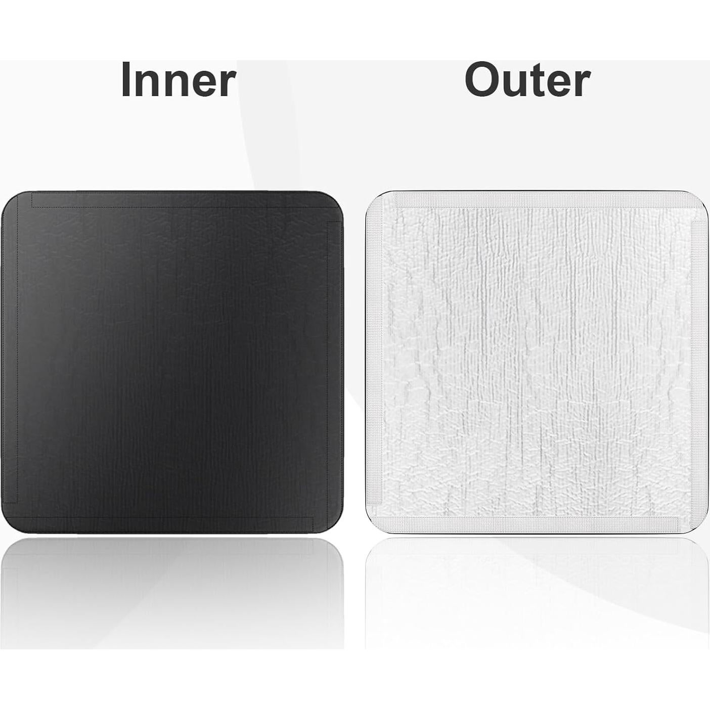 Sombra de Ventana de Techo RV WanDwel 40.64x40.64 cm Blackout