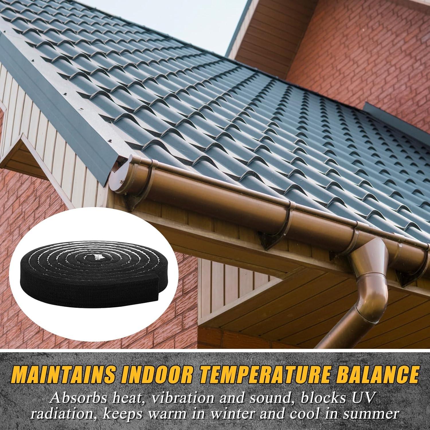 Tiras de Cierre Ventiladas Maasechs 2 Pcs 5.08 cm x 4.5 m Negro