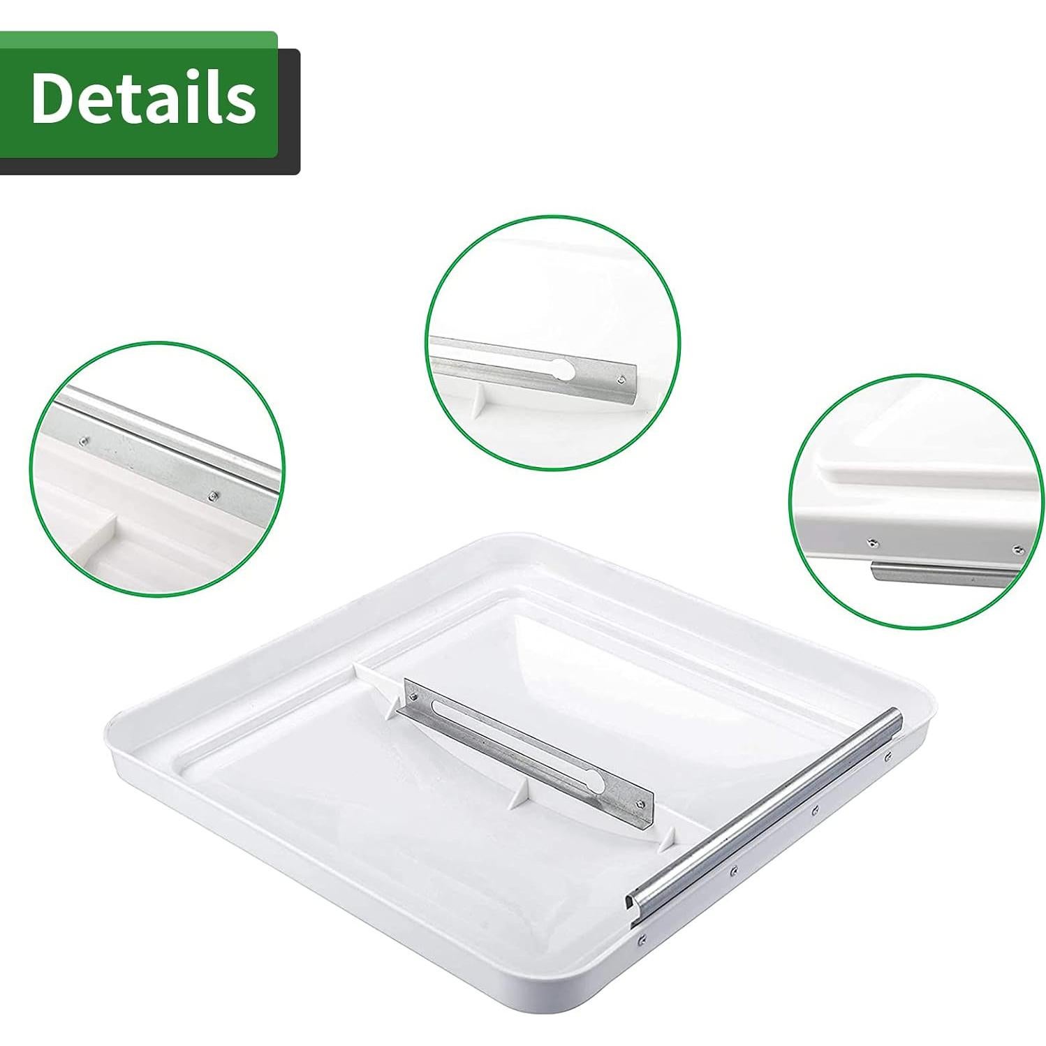 Cubierta de Ventilación de Techo RVGUARD 37.5 cm Blanca - Paquete de 2