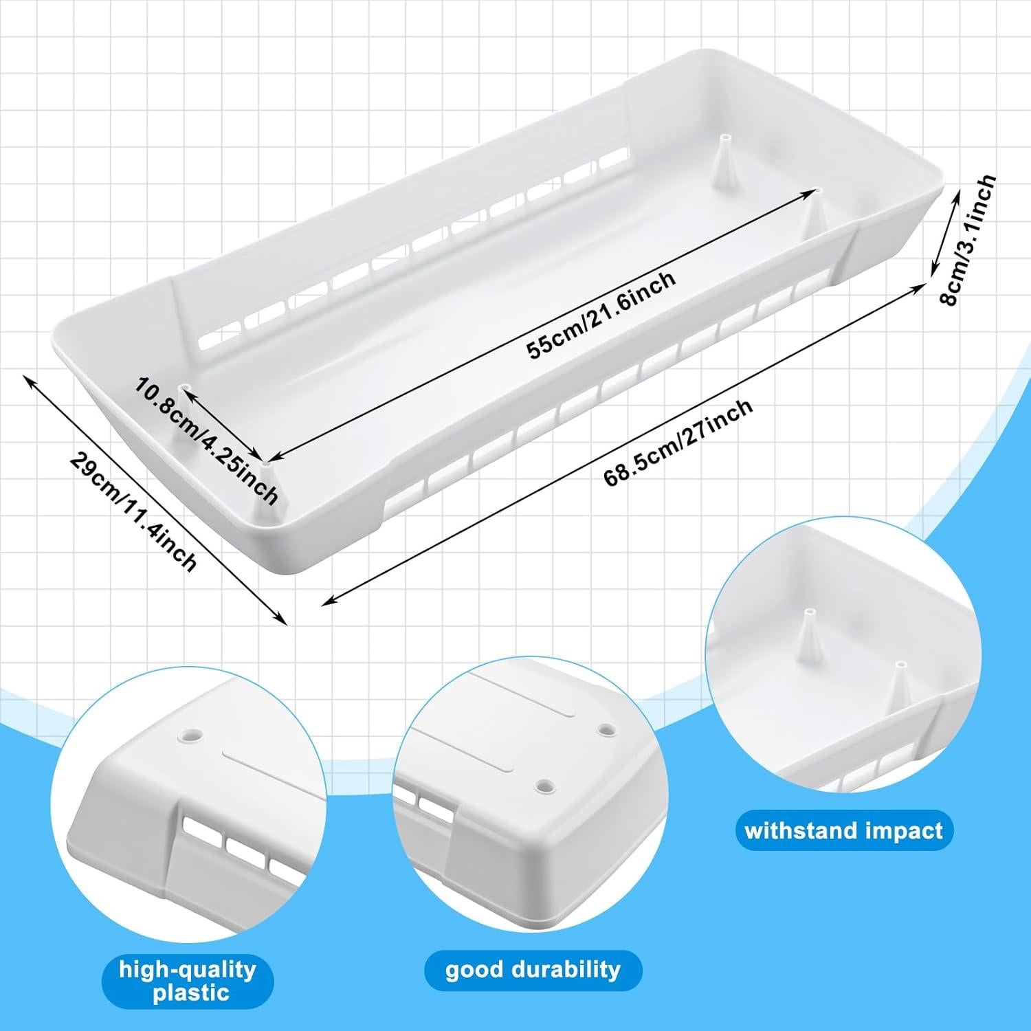 Cubiertas de Ventilación para Techo RV BBTO 2 Pcs 68.5x29 cm