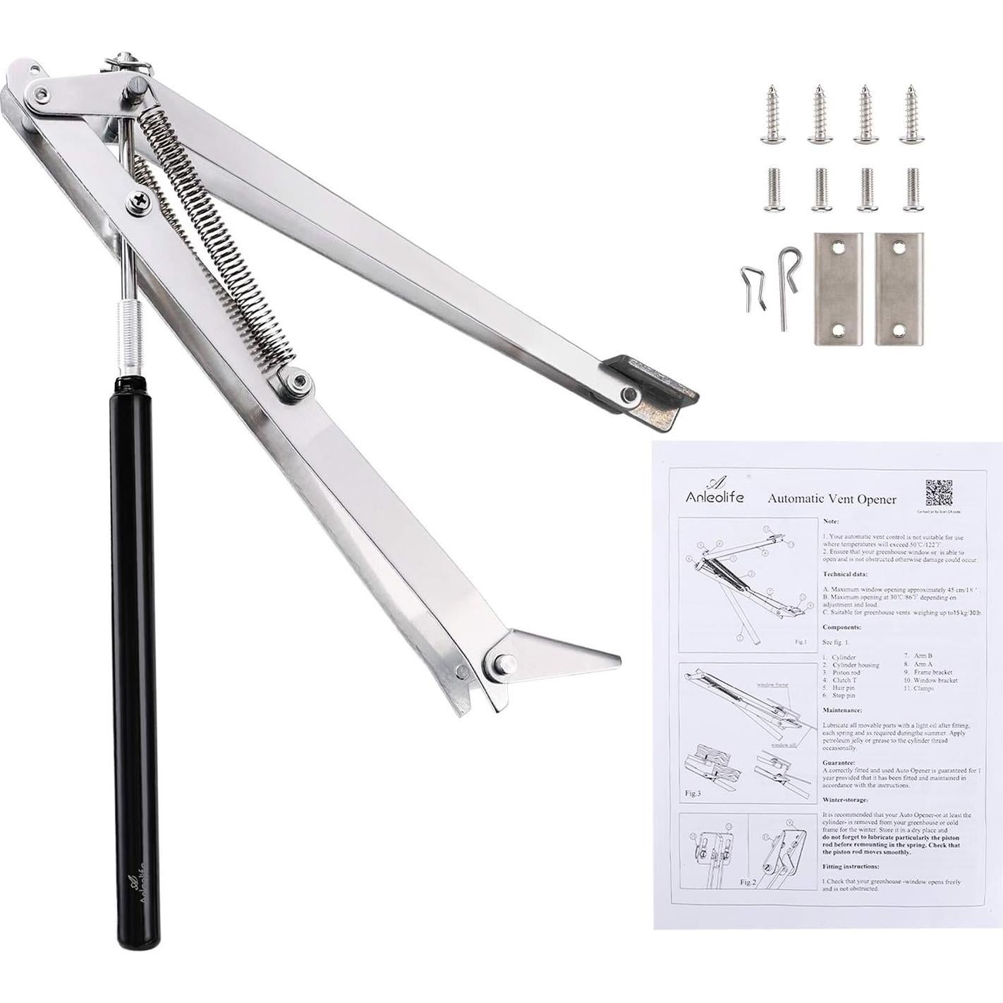 Abridor Automático de Ventanas de Techo A ANLEOLIFE 0.43kg