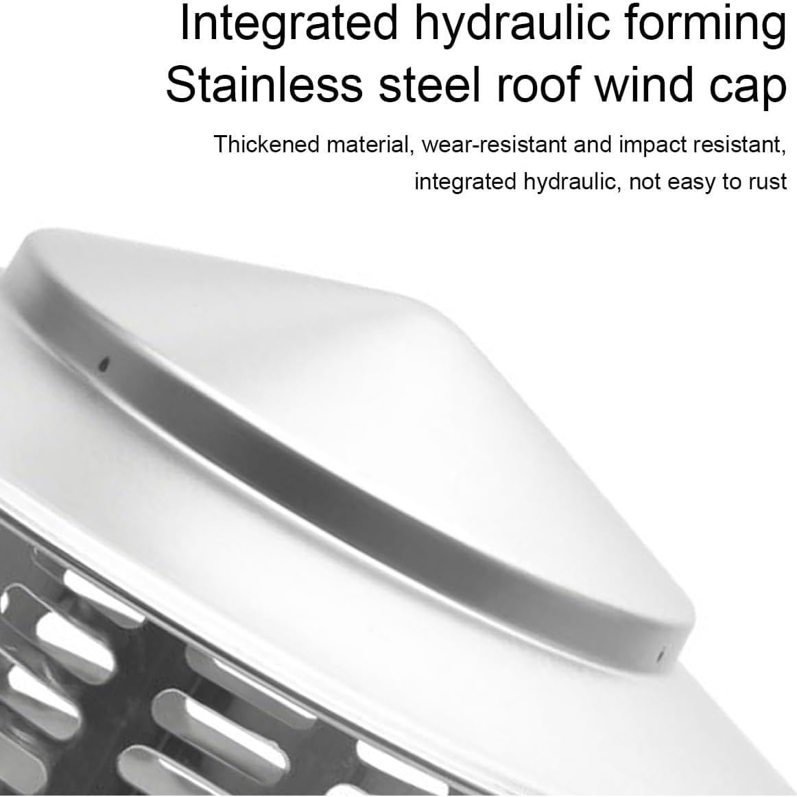 Tapa de Chimenea Redonda SOEKAVIA 200mm Acero Inoxidable