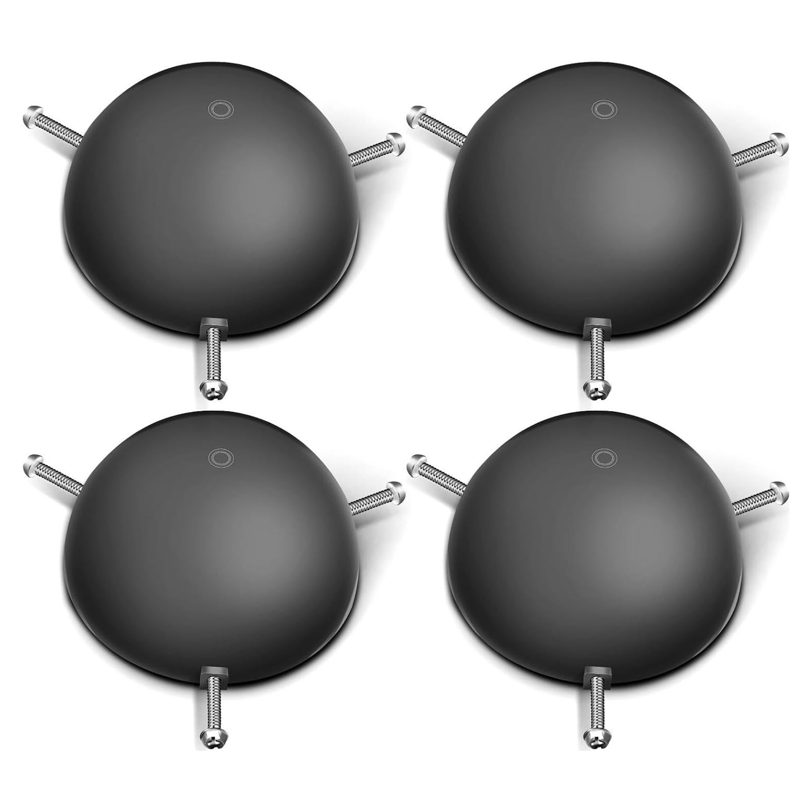 4 Tapas de Ventilación en Forma de Hongo DoubleFill 14.4 cm