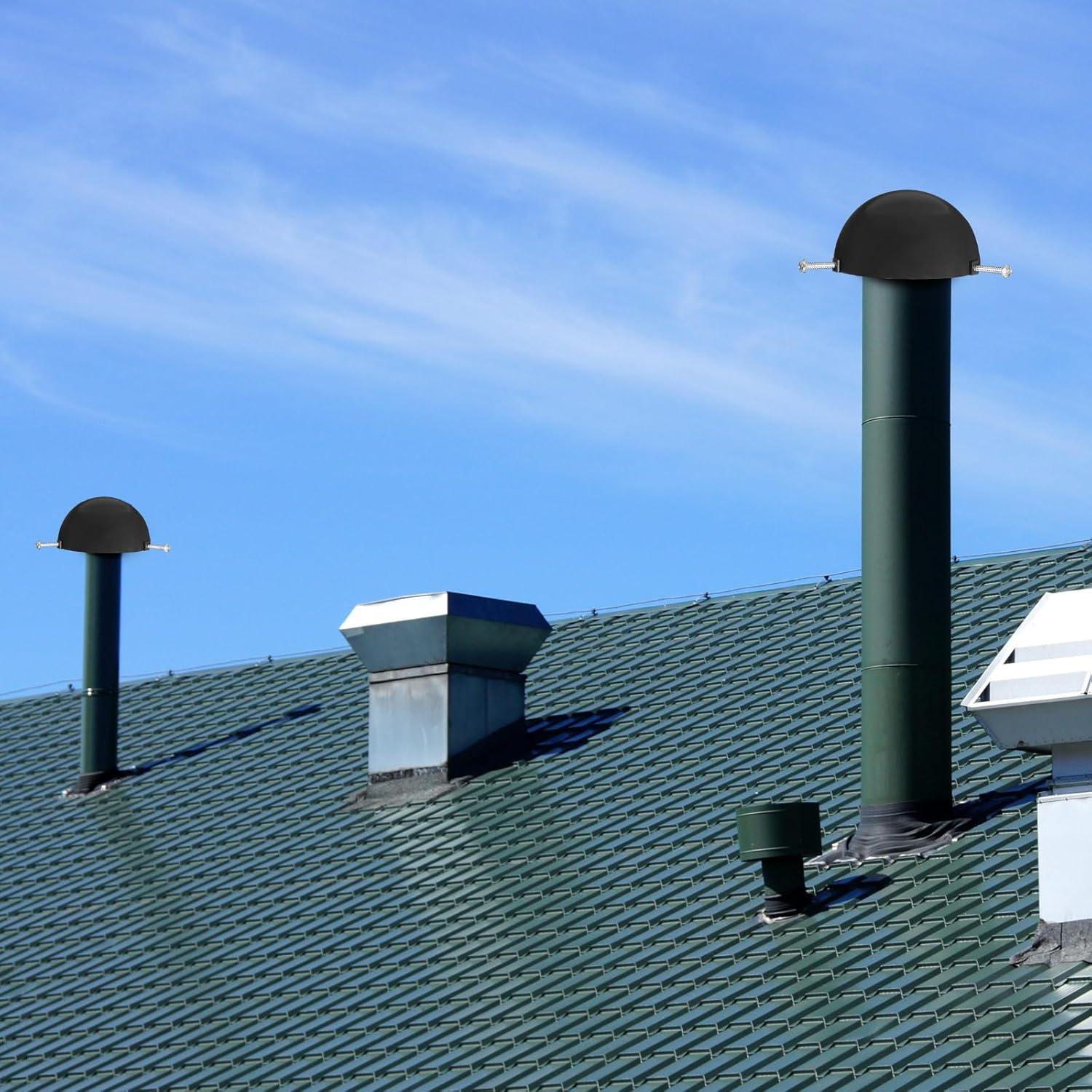 4 Tapas de Ventilación en Forma de Hongo DoubleFill 14.4 cm