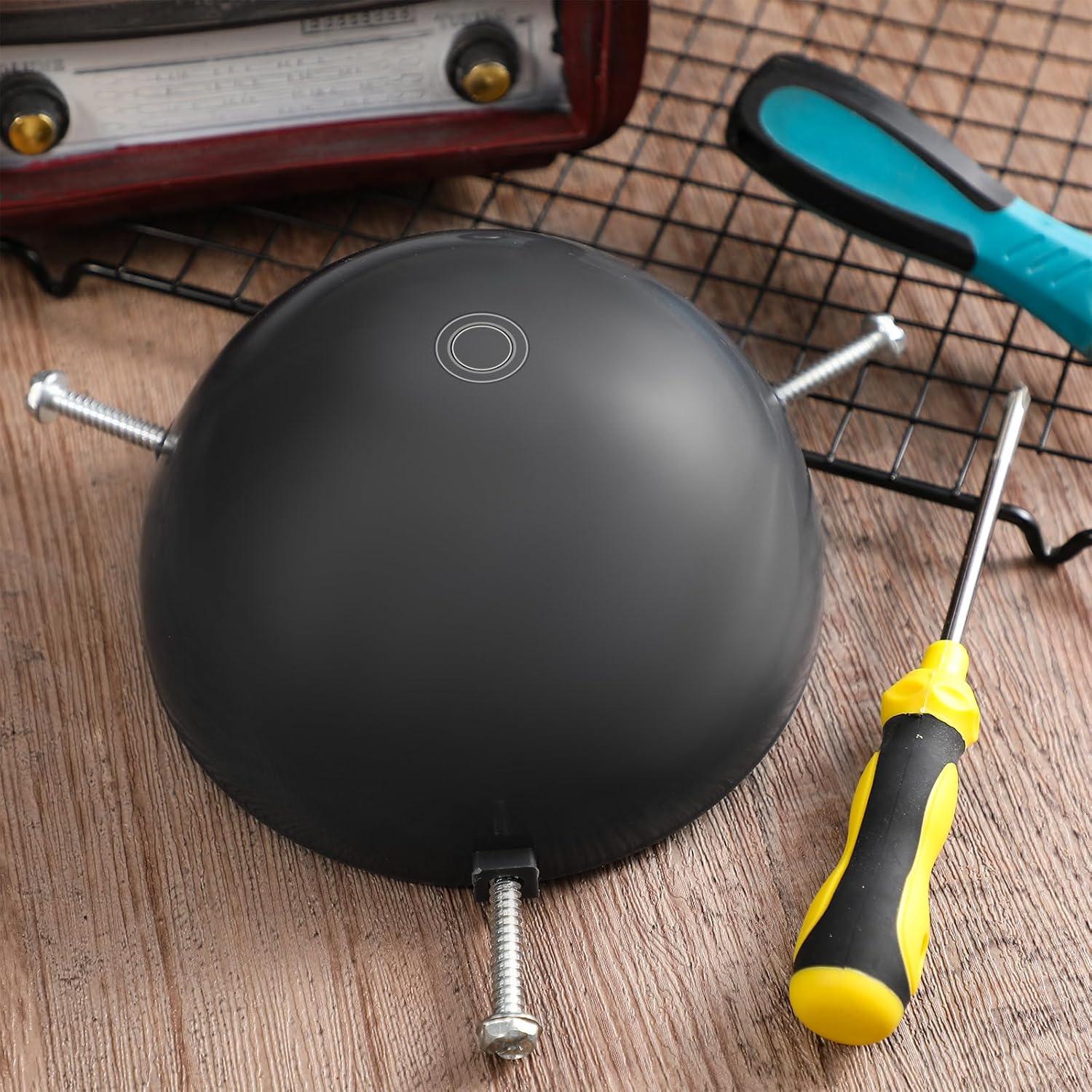 4 Tapas de Ventilación en Forma de Hongo DoubleFill 14.4 cm