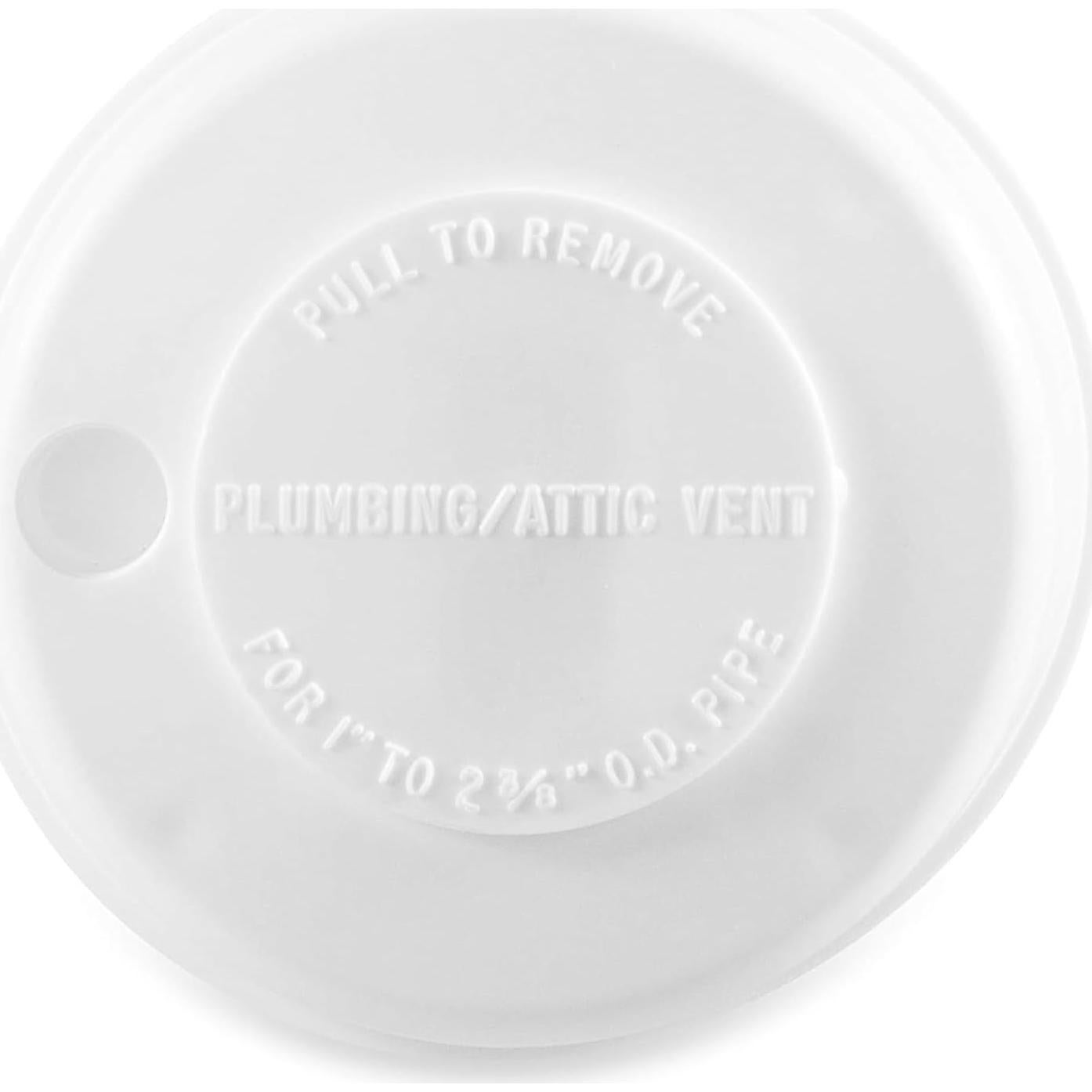 Tapa de Ventilación de Plomería Camco 40034 Blanco Polar