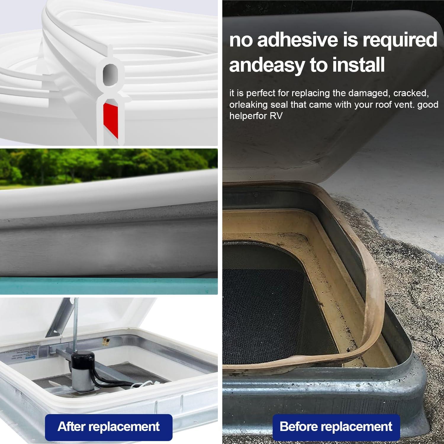 Sello de Ventilación de Techo LCGAOYA 196" Blanco