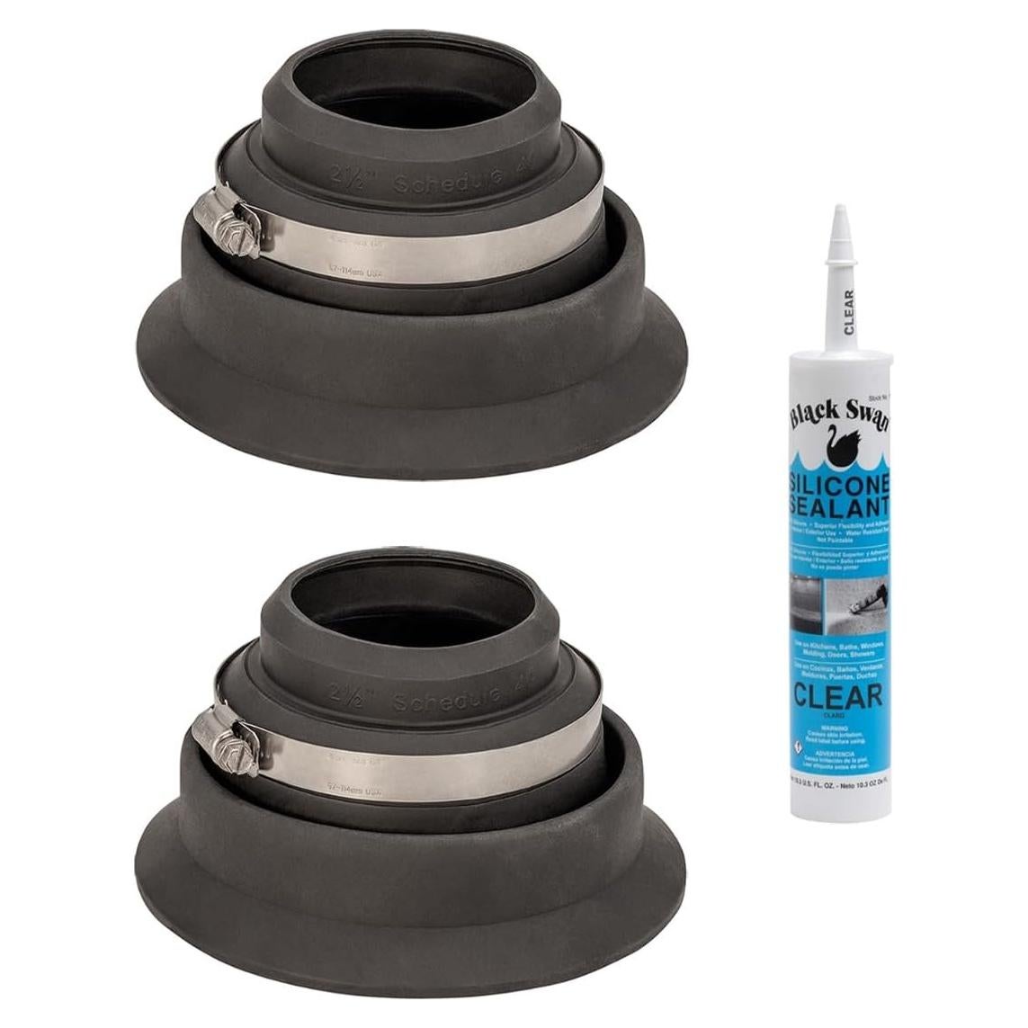 Cuellos de Techo Bennington 2 Piezas con Sellador 2.5-3"