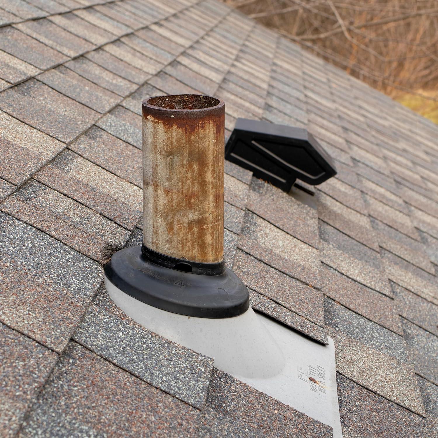 Cuellos de Techo Bennington 2 Piezas con Sellador 2.5-3"