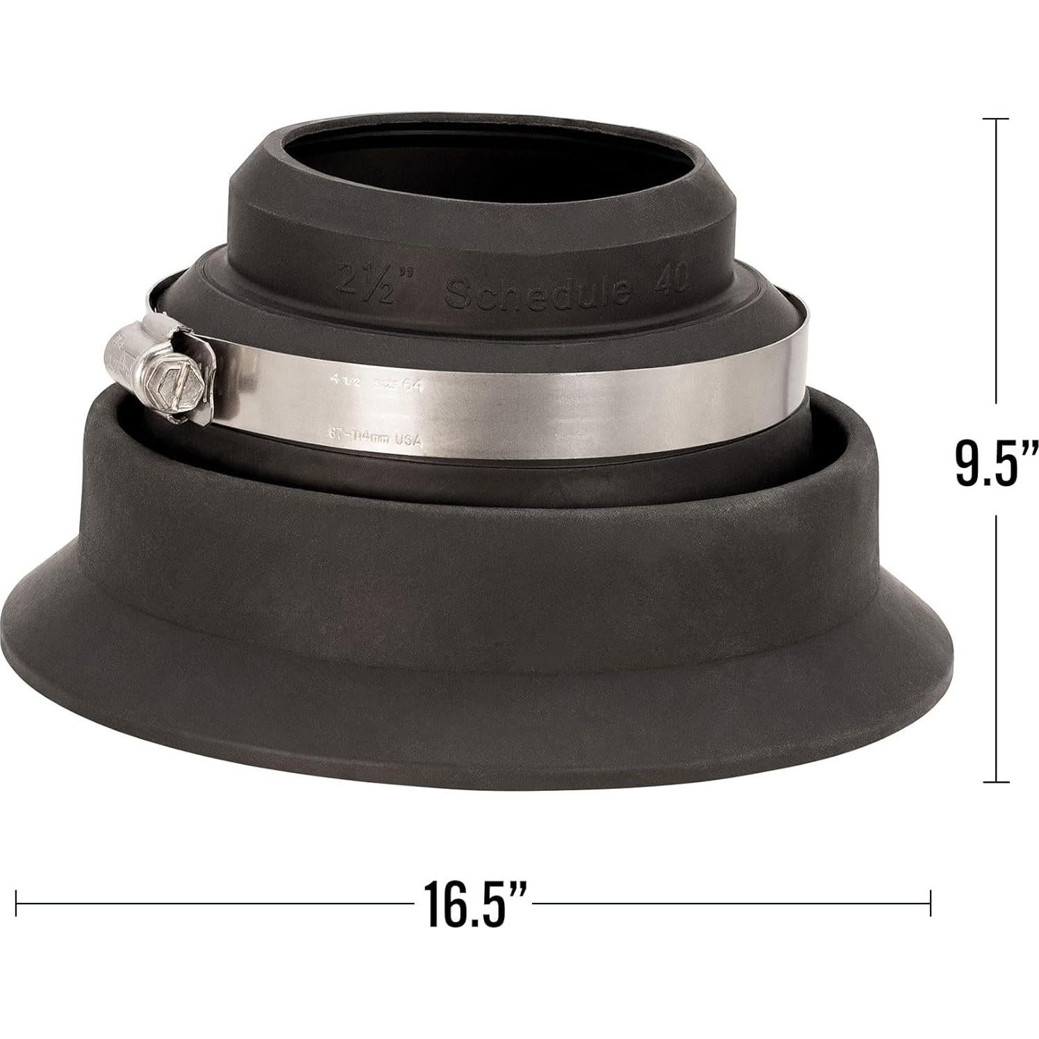 Cuellos de Techo Bennington 2 Piezas con Sellador 2.5-3"