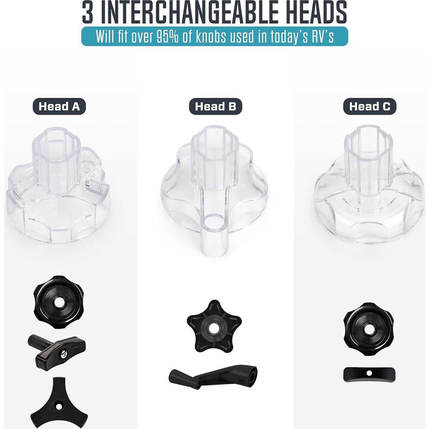 Abridor de Ventilación de Techo Camp'N RV - Extensible 50.8 a 76.2 cm