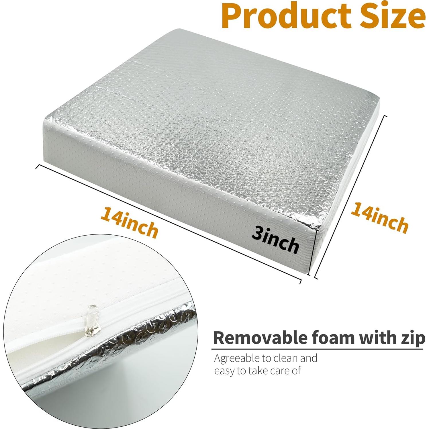 Aislante de Ventilación RV EDIETH 35.56x35.56cm - Paquete de 2