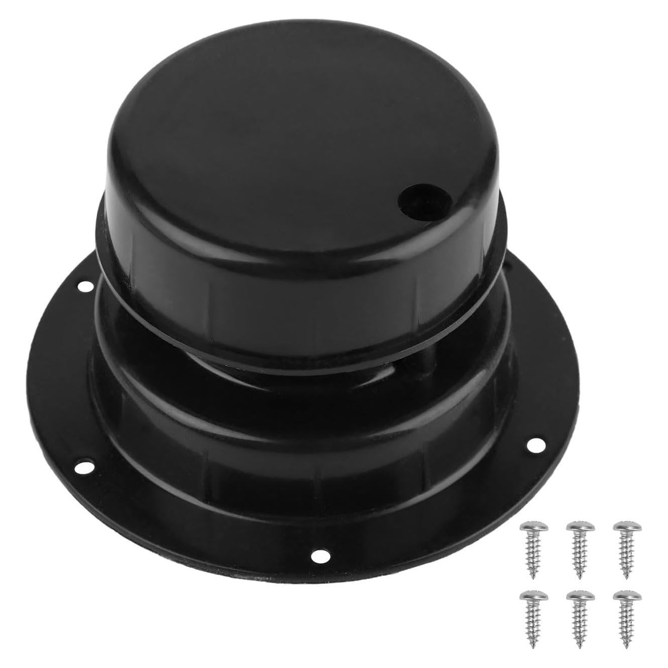 Cubierta de Ventilación de Techo RV Plástico Negro 13.4cm