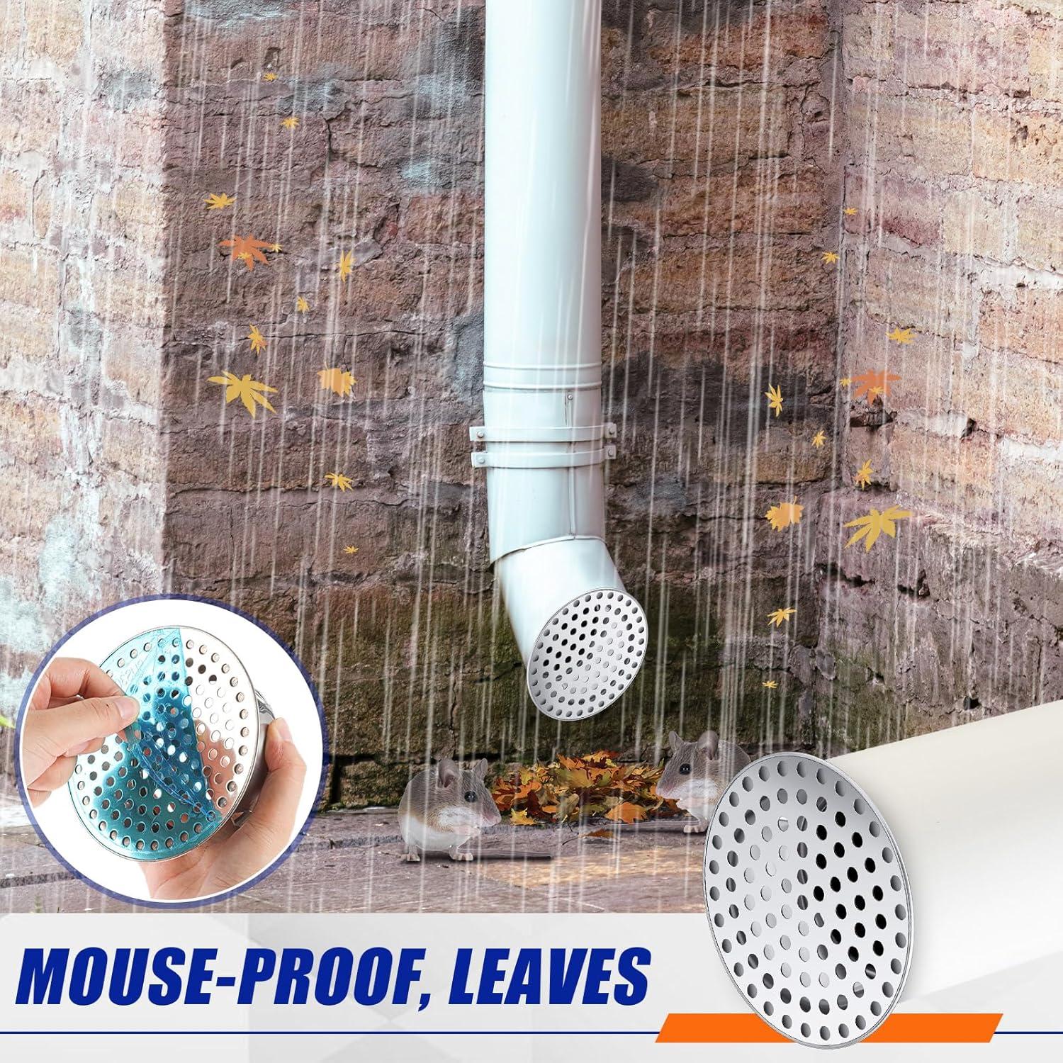 Tapa de Ventilación Moxweyeni 3" Acero Inoxidable 304 con Guantes